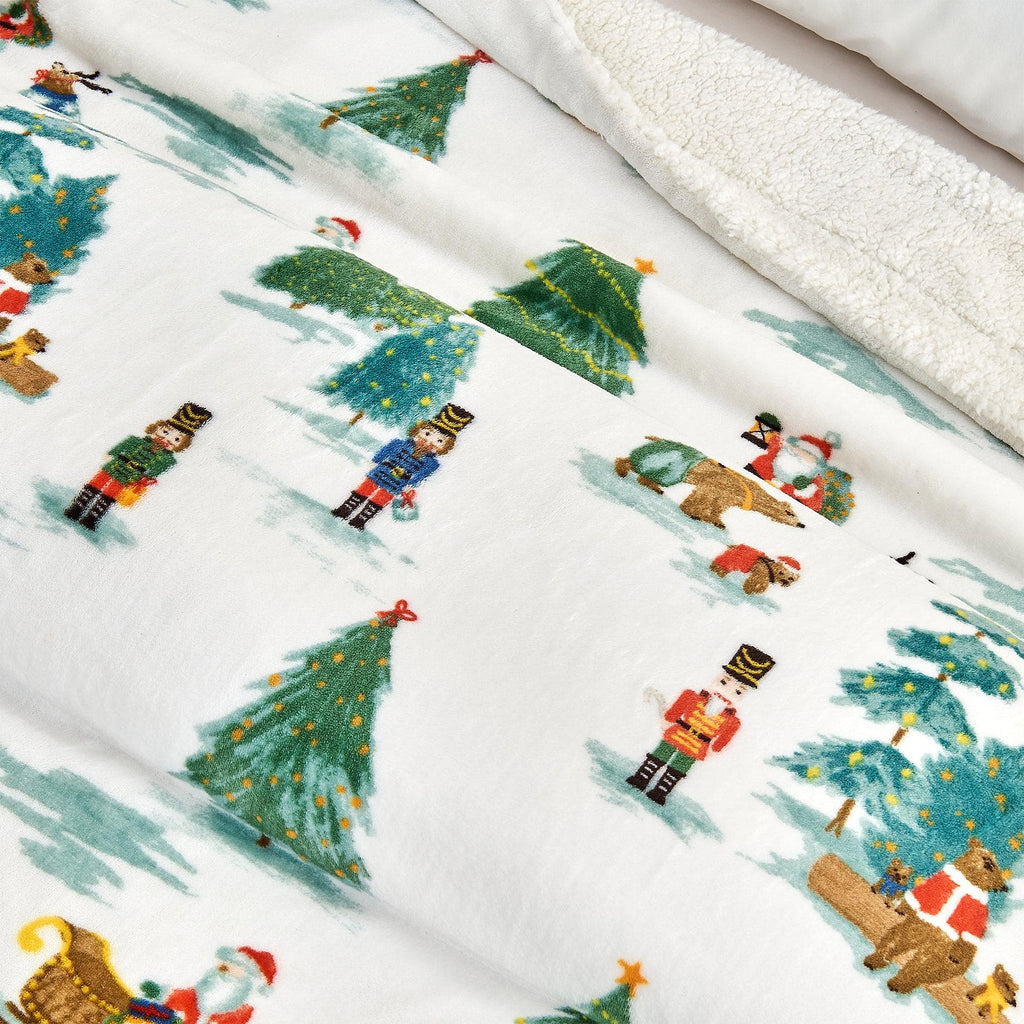 Sherpa Throw Blanket - Eve Collection