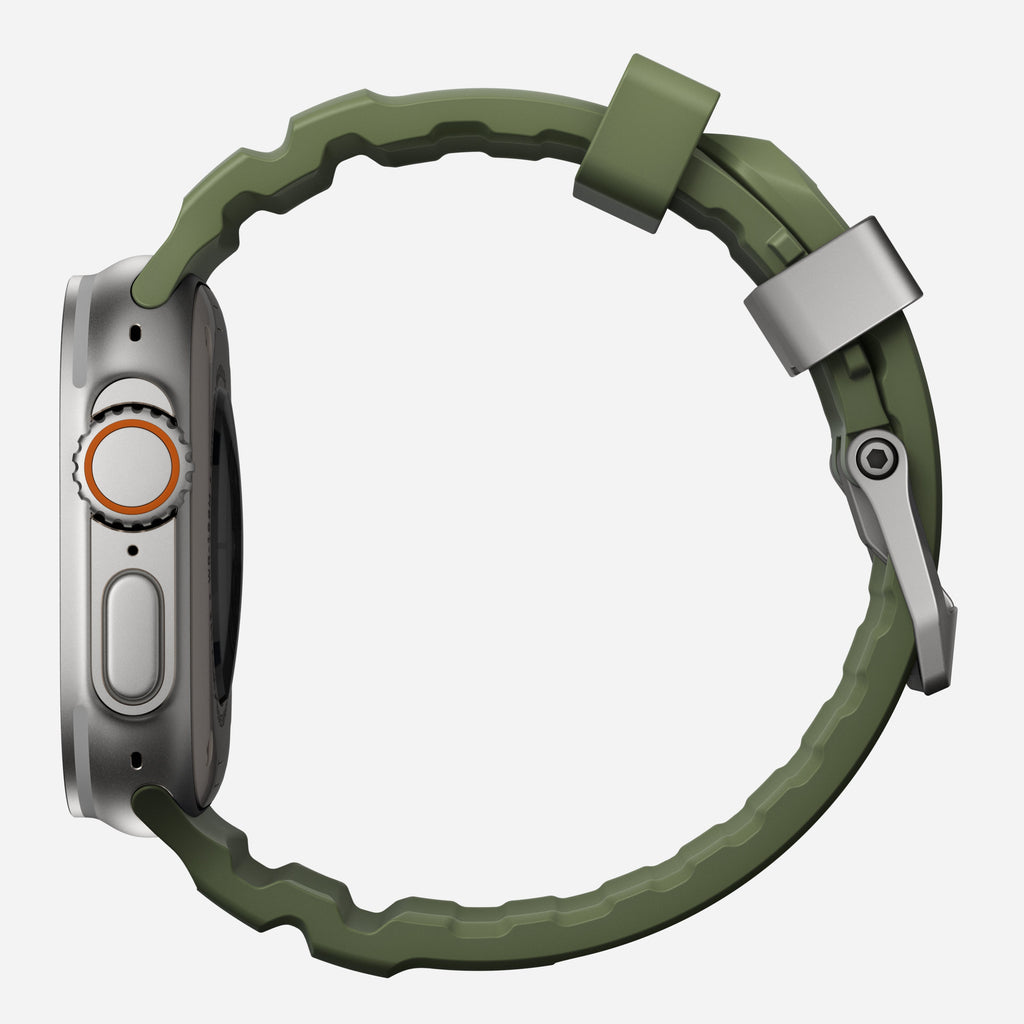 Rocky Point Band - 46mm/49mm | Forest | Natural Hardware
