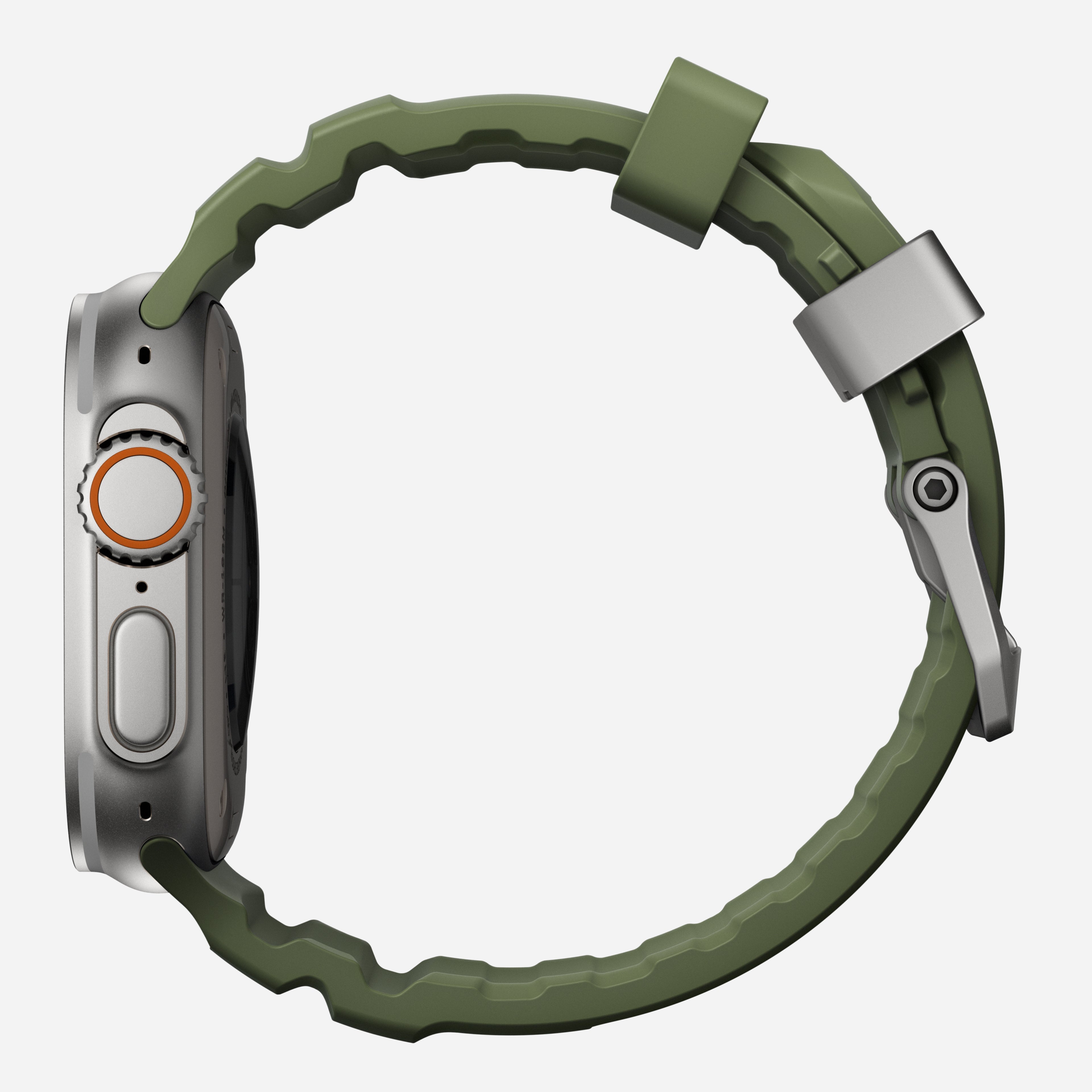 Rocky Point Band - 46mm/49mm | Forest | Natural Hardware