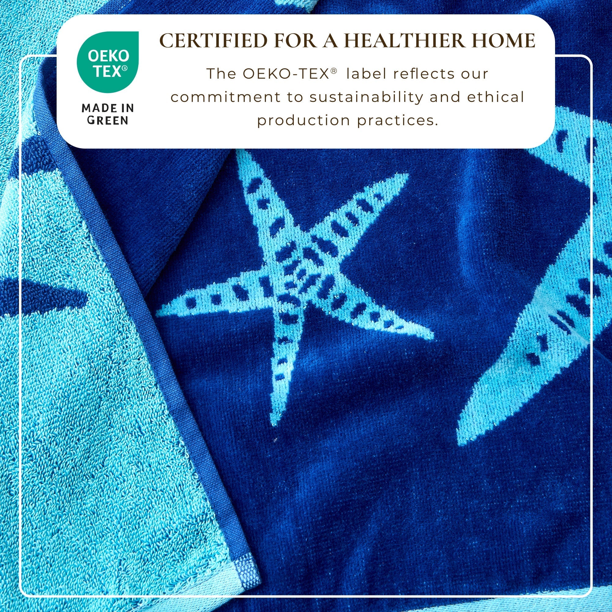 Cotton Velour Beach Towel - Maui Collection