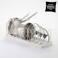 Adjustable Pot Lid Organizer - Steel