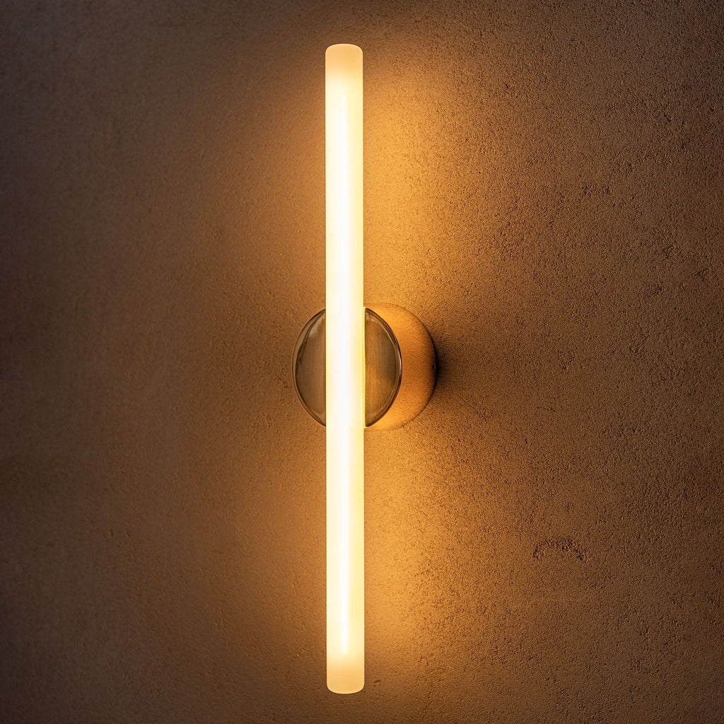 Kilter Wall Light in Solid Brass