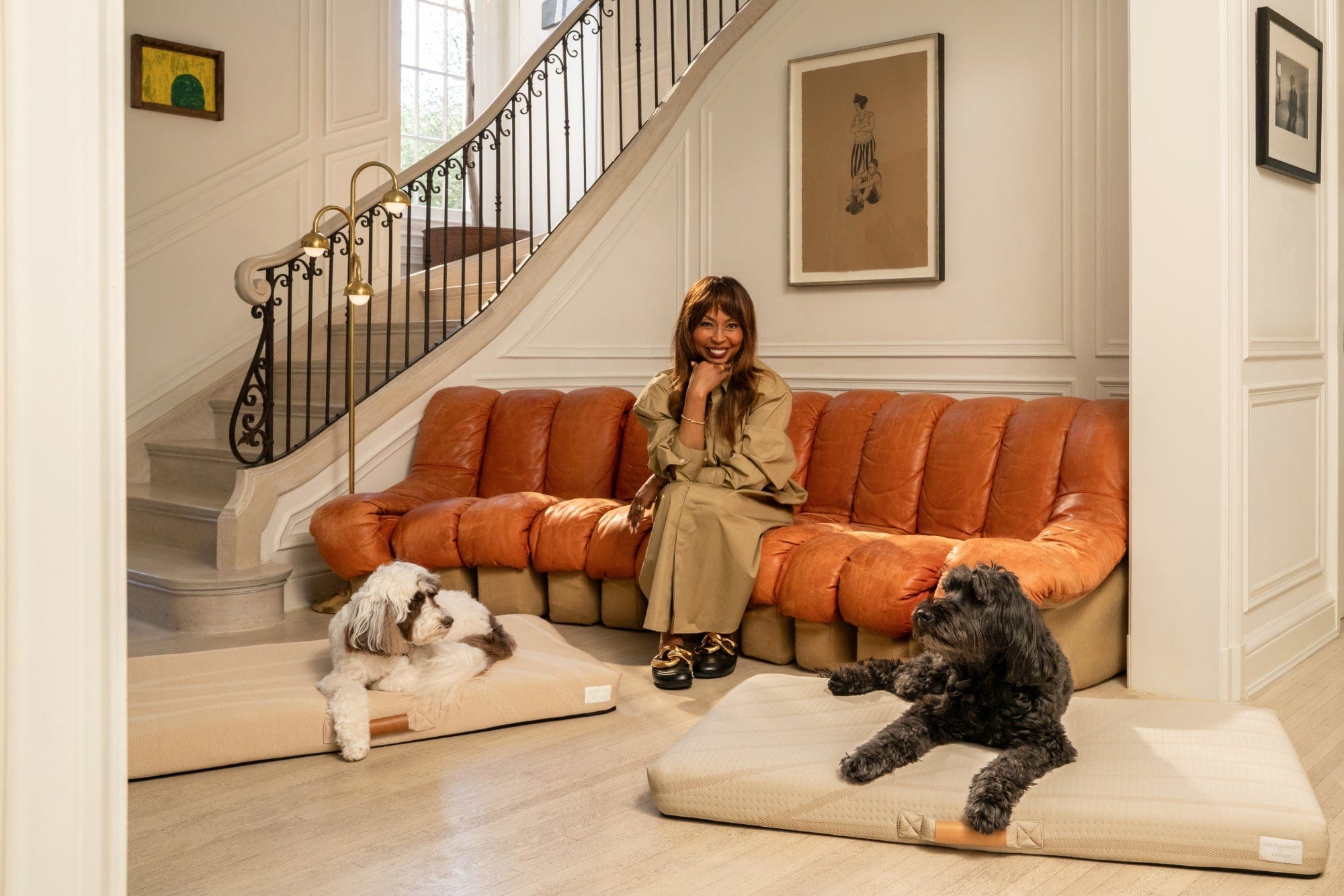 Brigette Romanek | Luxury Pet Throw Blanket - Taupe
