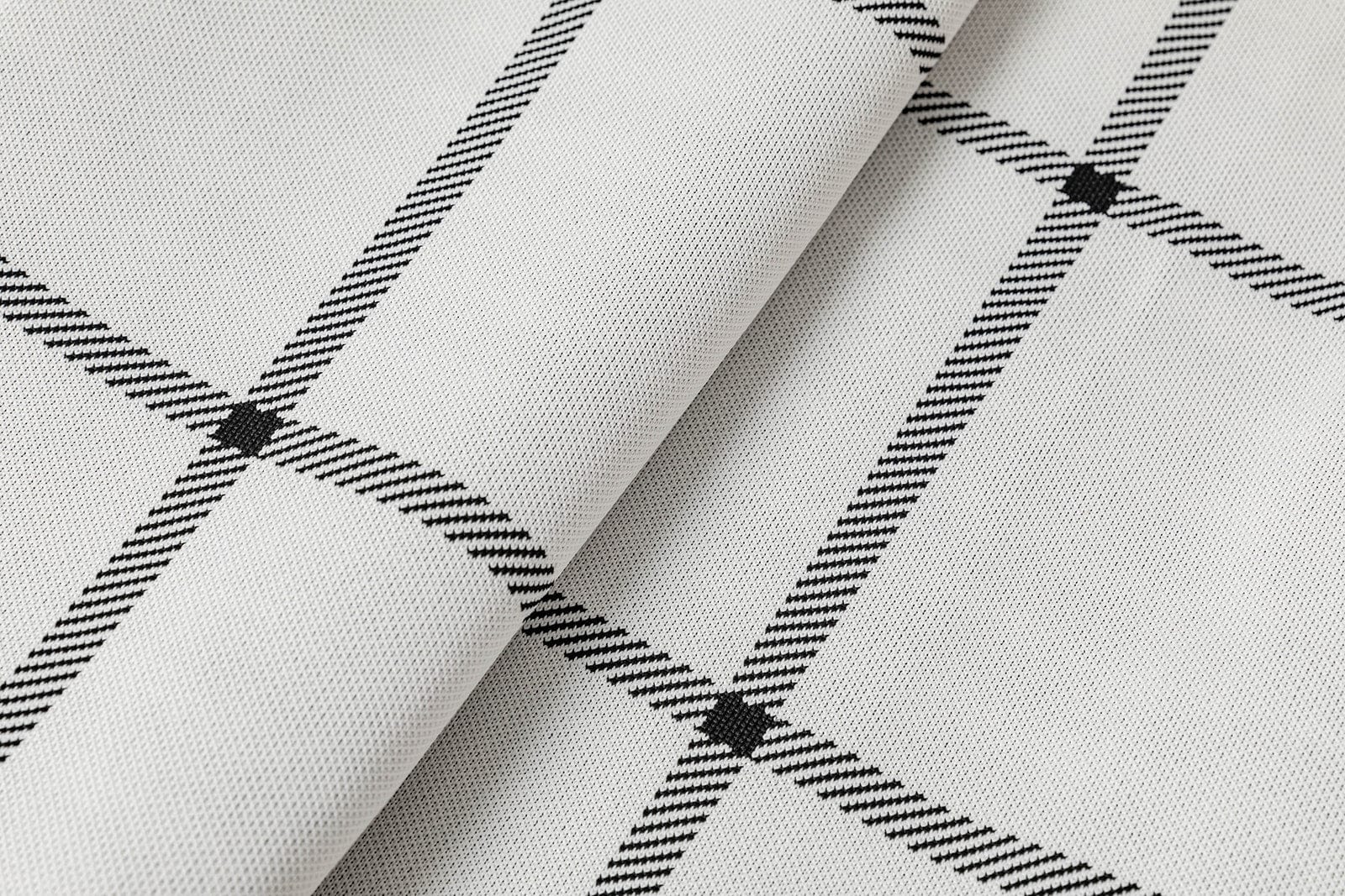 White Plaid | Dog Bed or Bed Cover