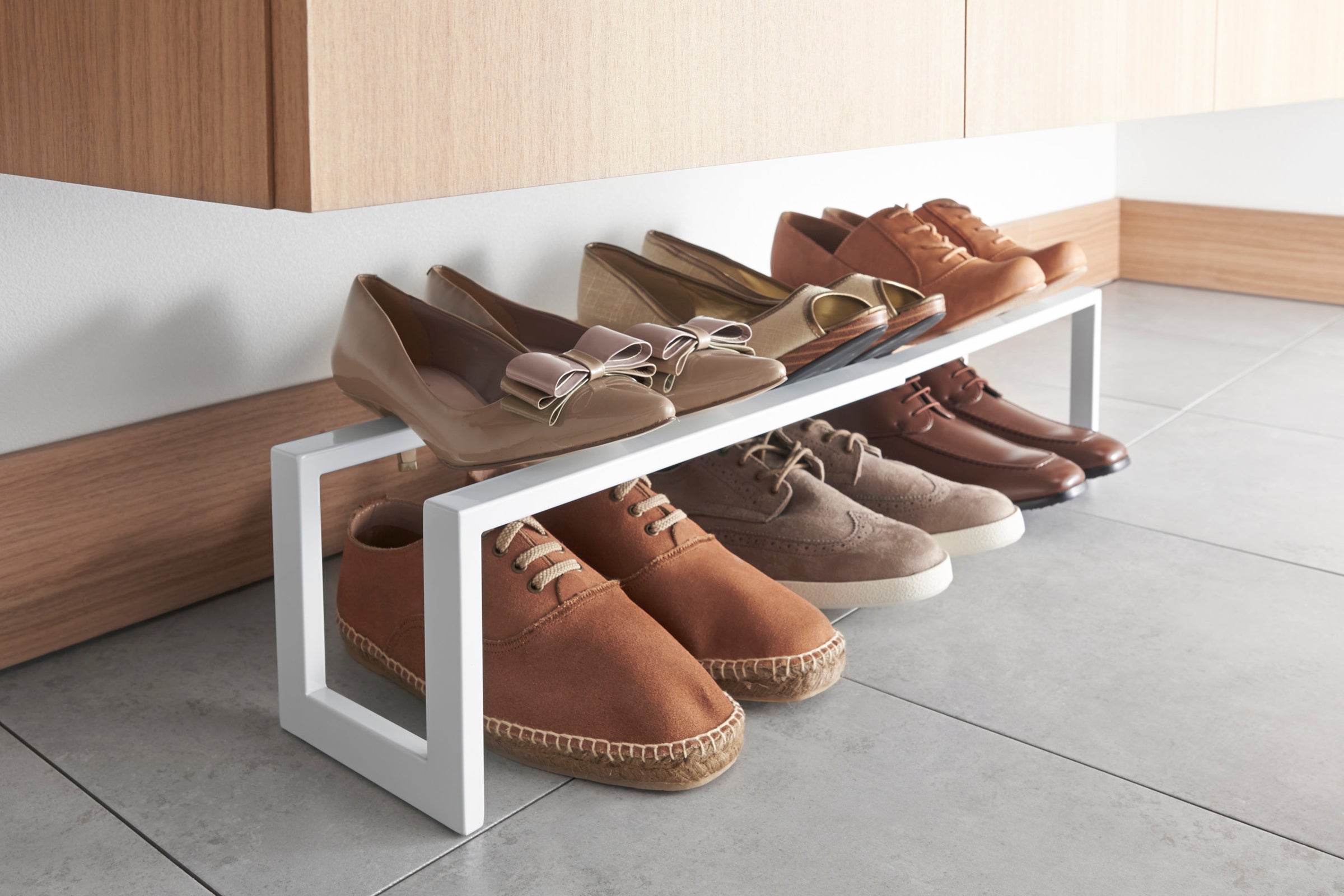 Expandable Shoe Rack (6" H)  - Steel