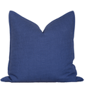 Noa Solid Pillow Cover | Blue