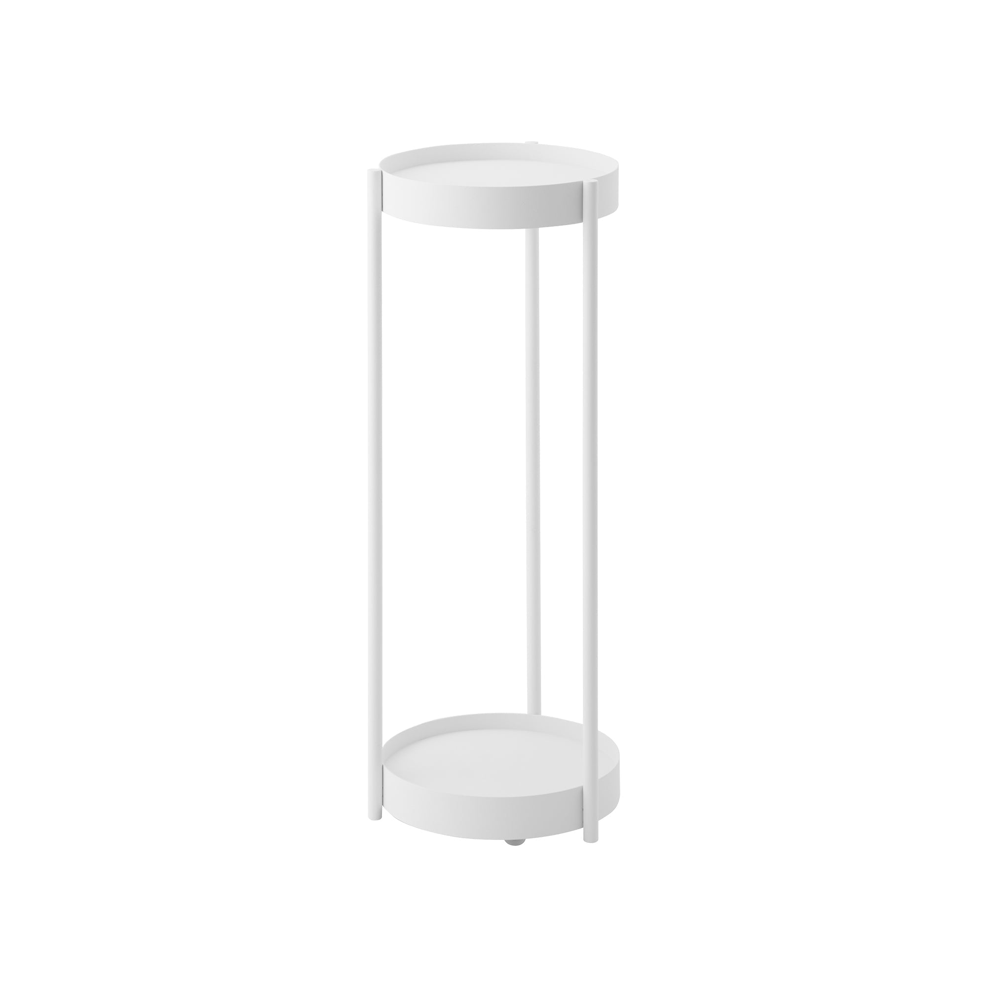 Two-Tier Rolling Plant Stand (28" H)  - Steel