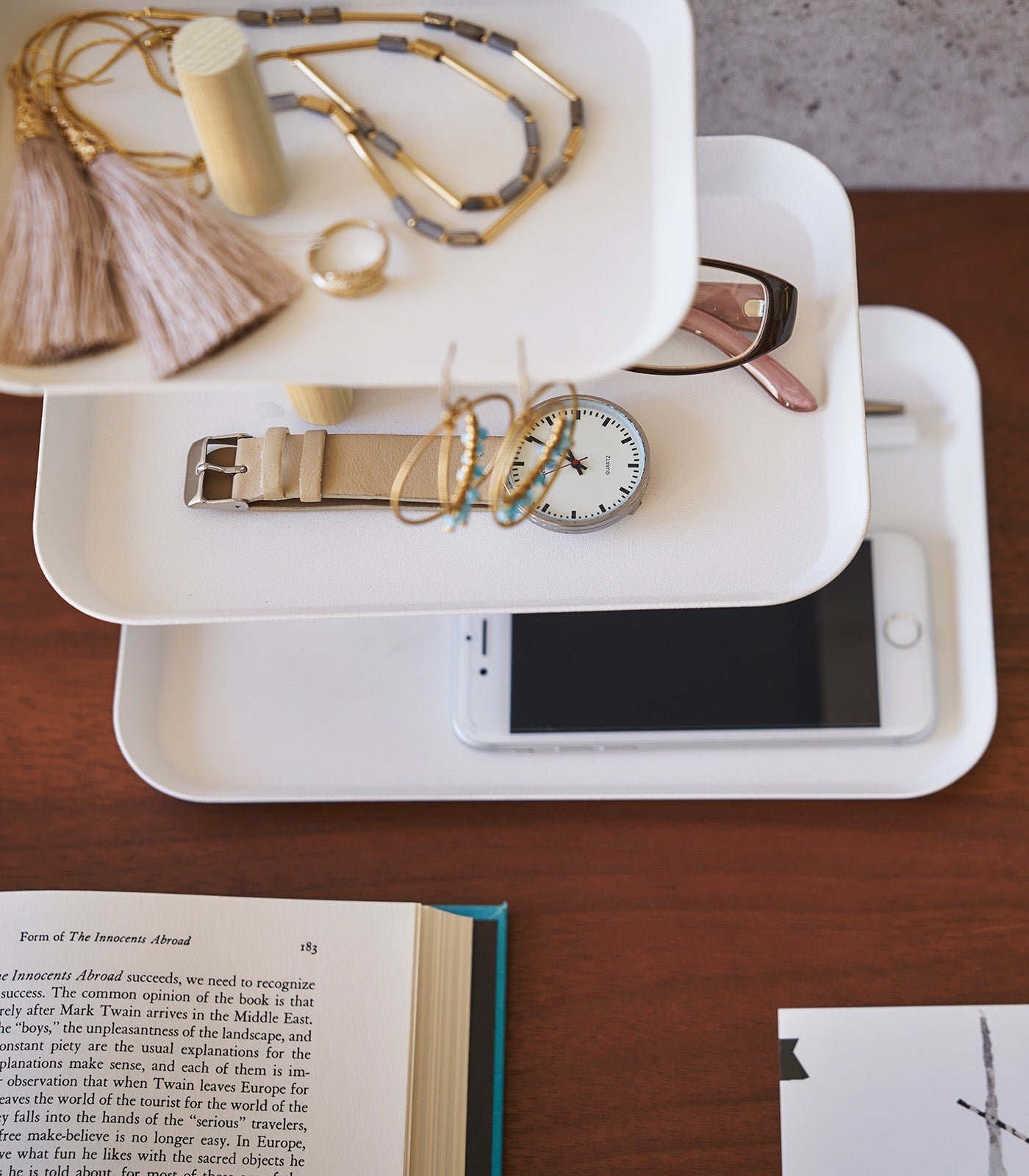 Three-Tier Display Tray - Steel
