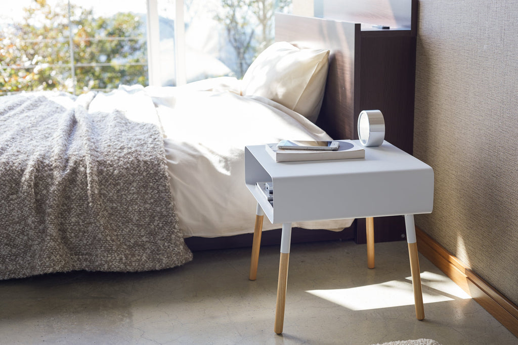 Storage Table - Short (14" H)  - Steel + Wood