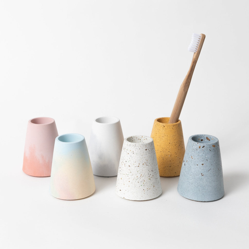 Toothbrush Holder | Grey & White