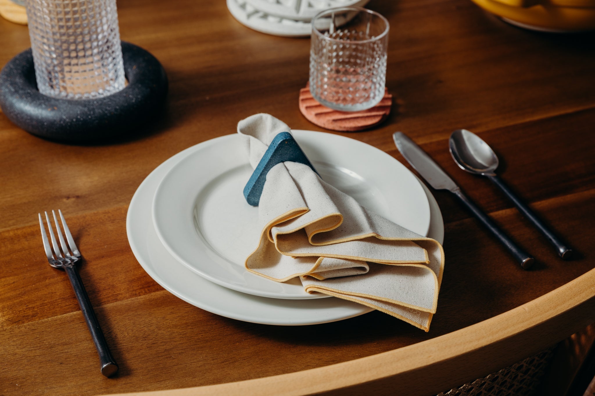 Napkin Ring Set | Terrazzo Primaries