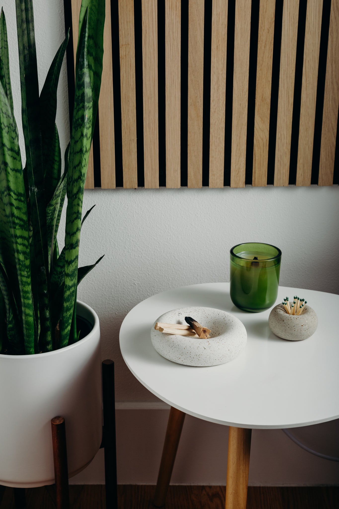 Palo Santo Holder | Natural Terrazzo