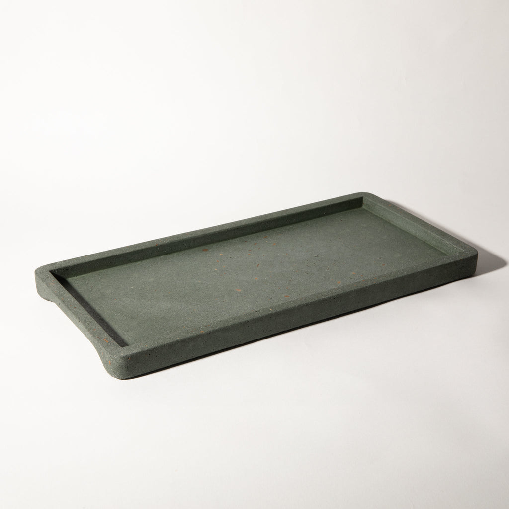 Decorative Tray | Dark Green Terrazzo