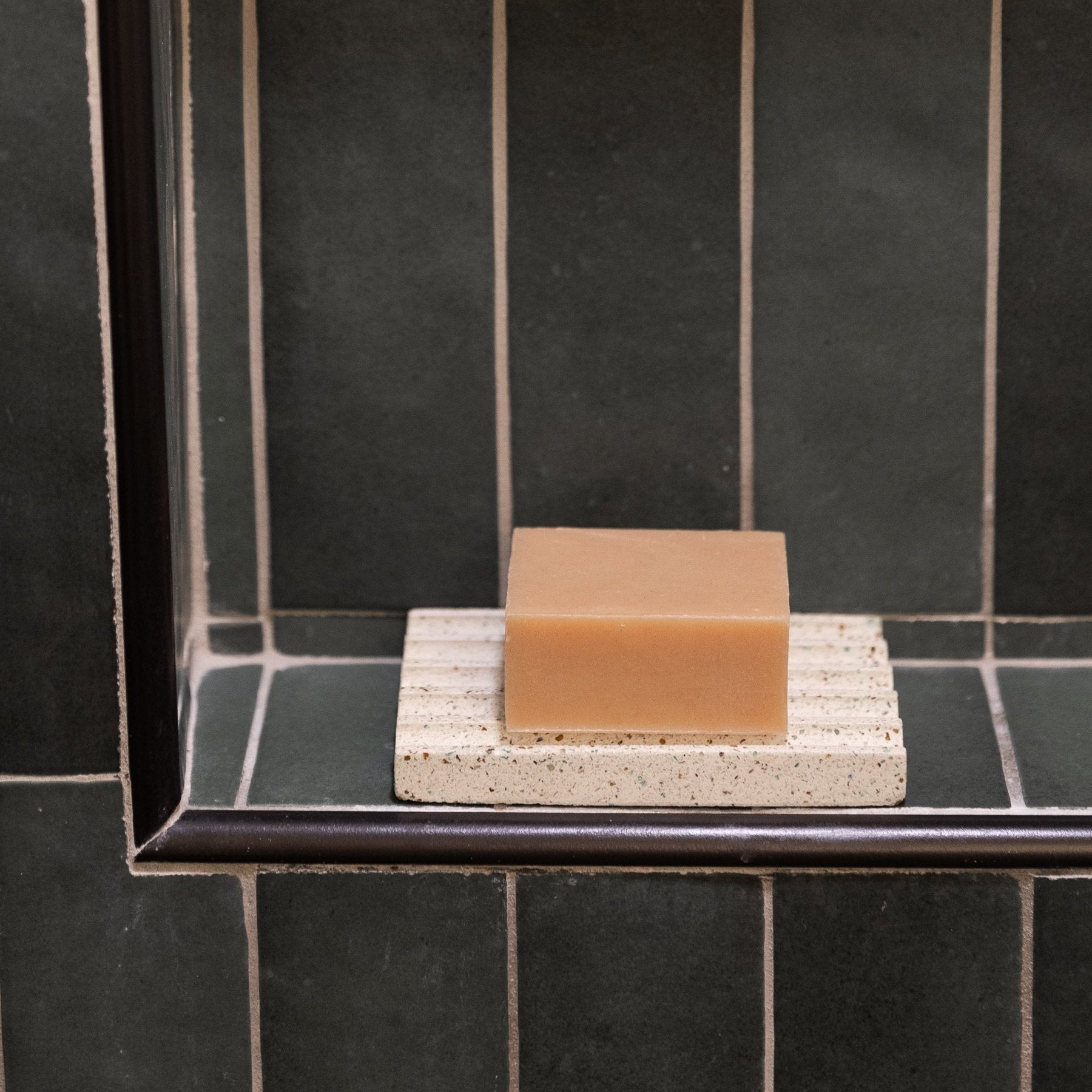 Soap Dish | White Terrazzo