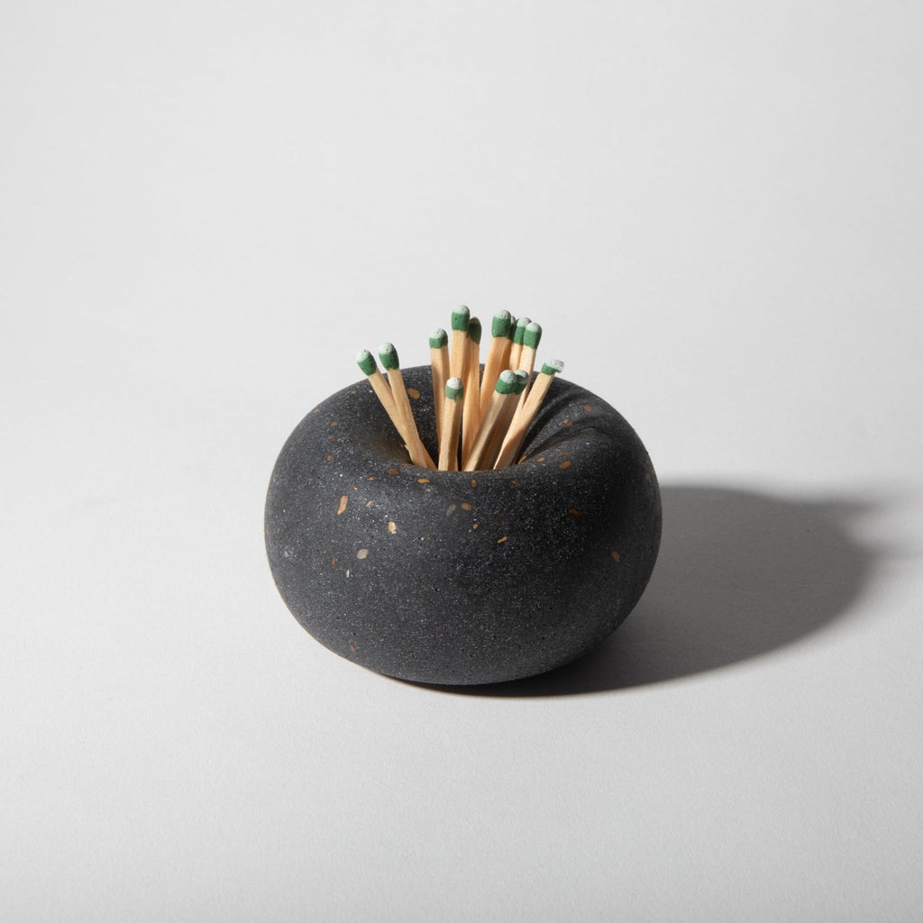 Palo Santo Holder | Black Terrazzo