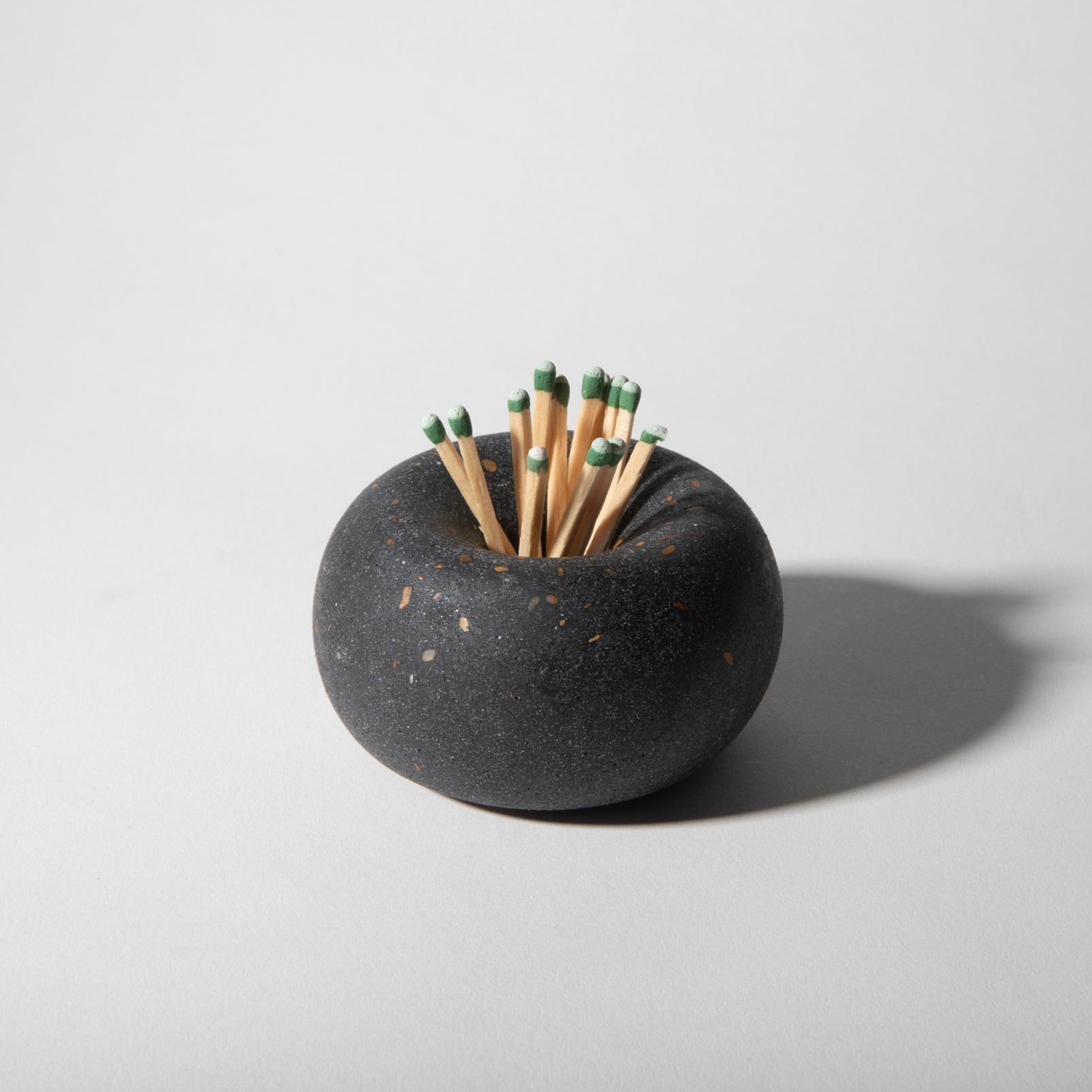 Palo Santo Holder | Black Terrazzo