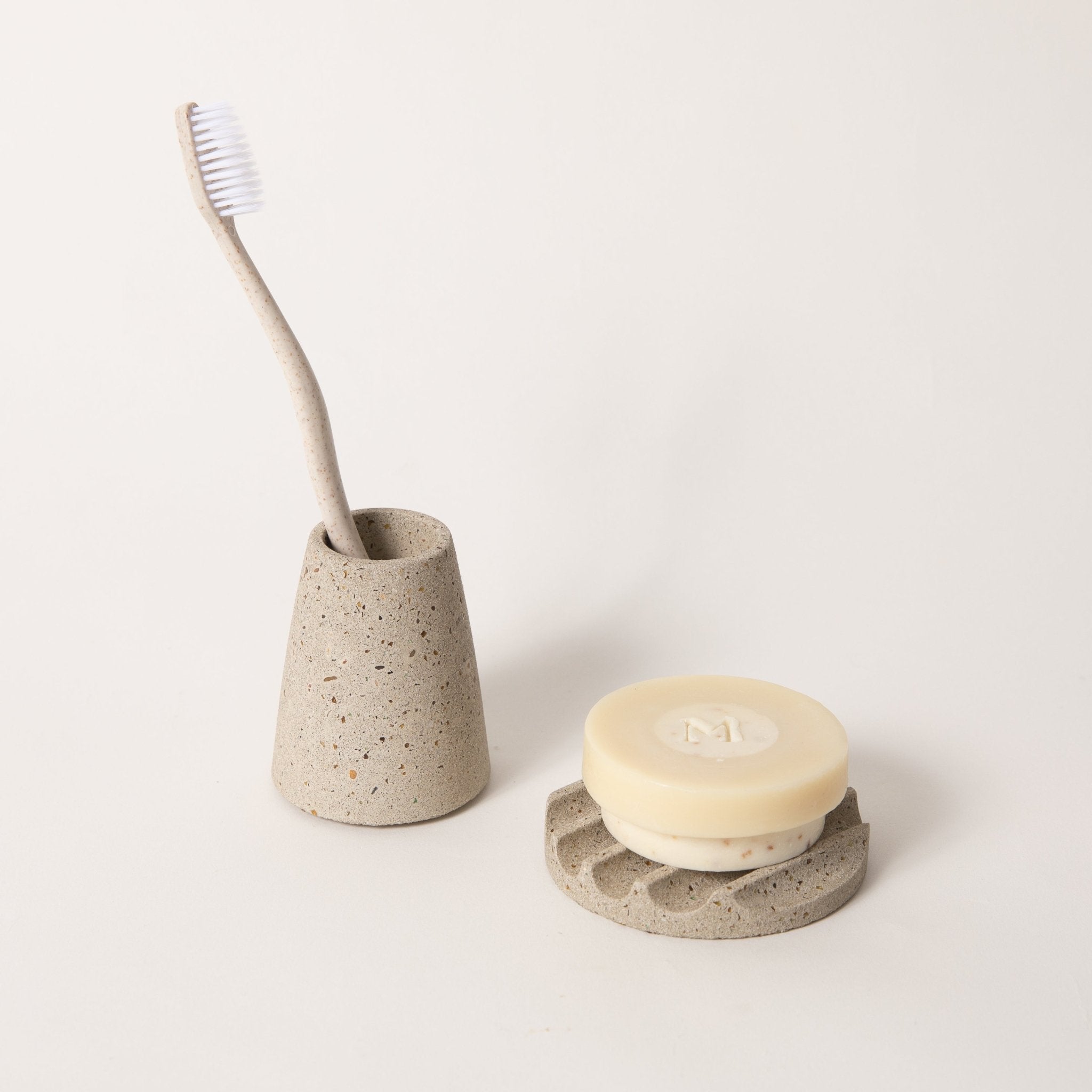 Mini Soap Dish | Natural Terrazzo