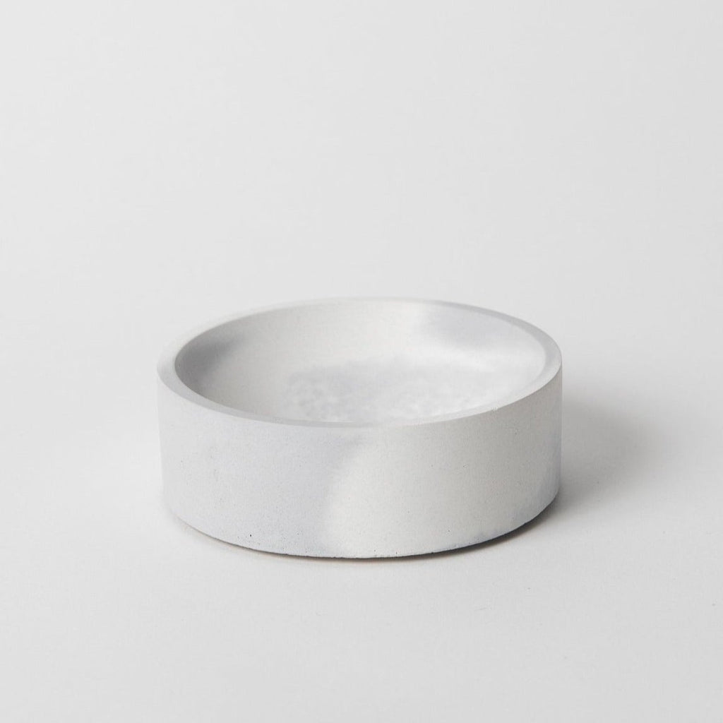 4" Catch-All | Grey & White
