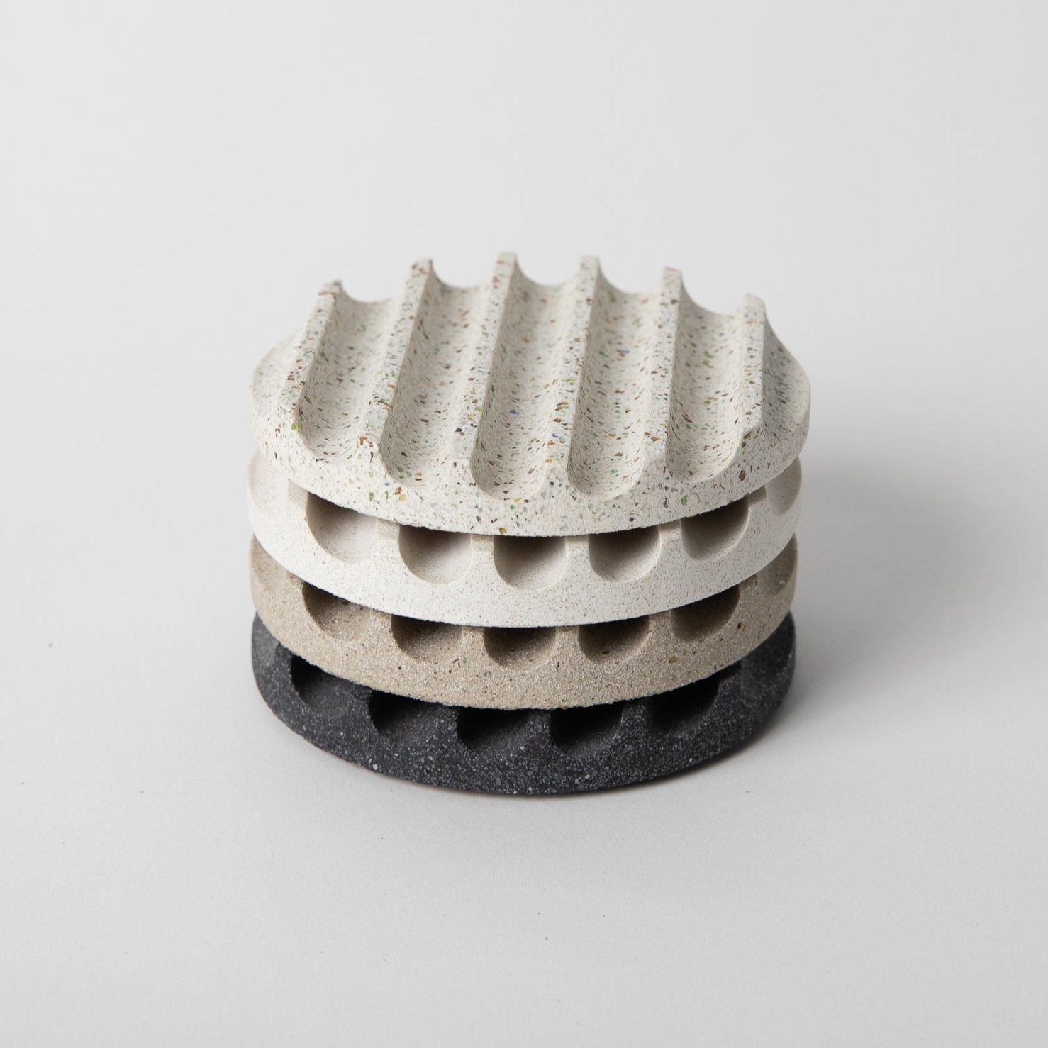 Coaster Set | Terrazzo Grey Scale