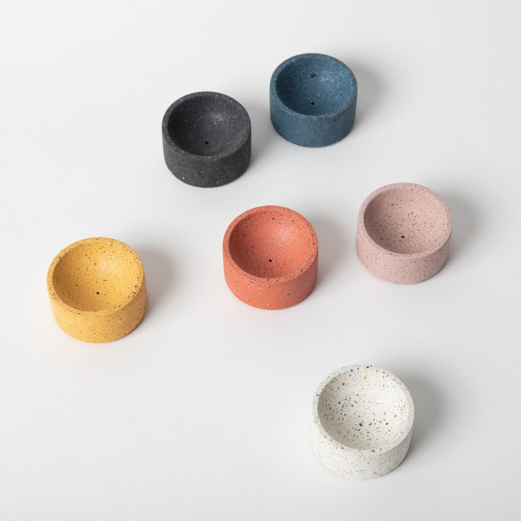 Round Incense Holder | Marigold Terrazzo