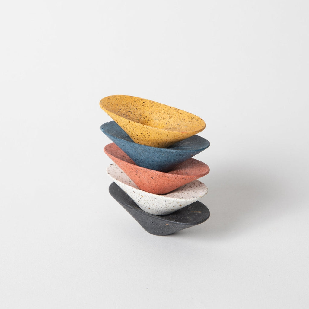 Dimple Coat Hook | Coral Terrazzo
