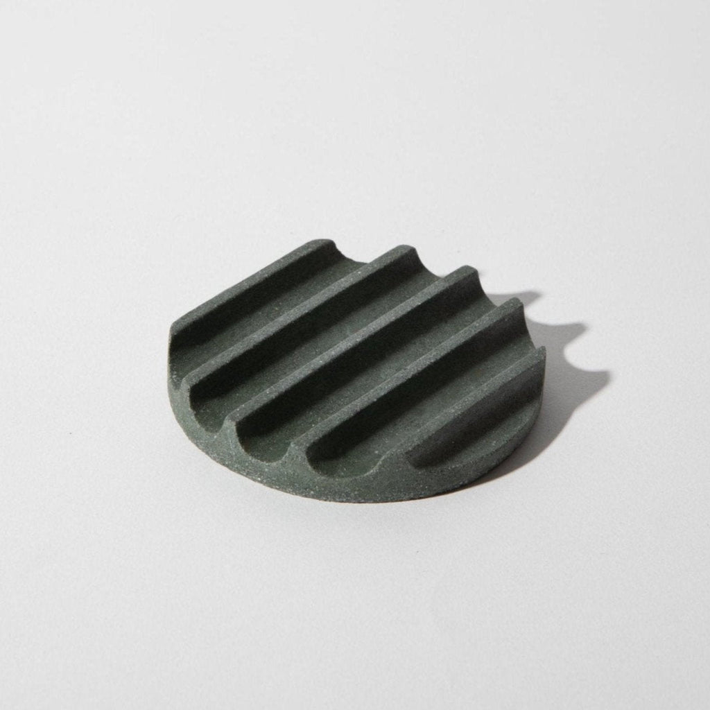 Mini Soap Dish | Dark Green Terrazzo