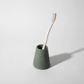 Toothbrush Holder | Dark Green Terrazzo