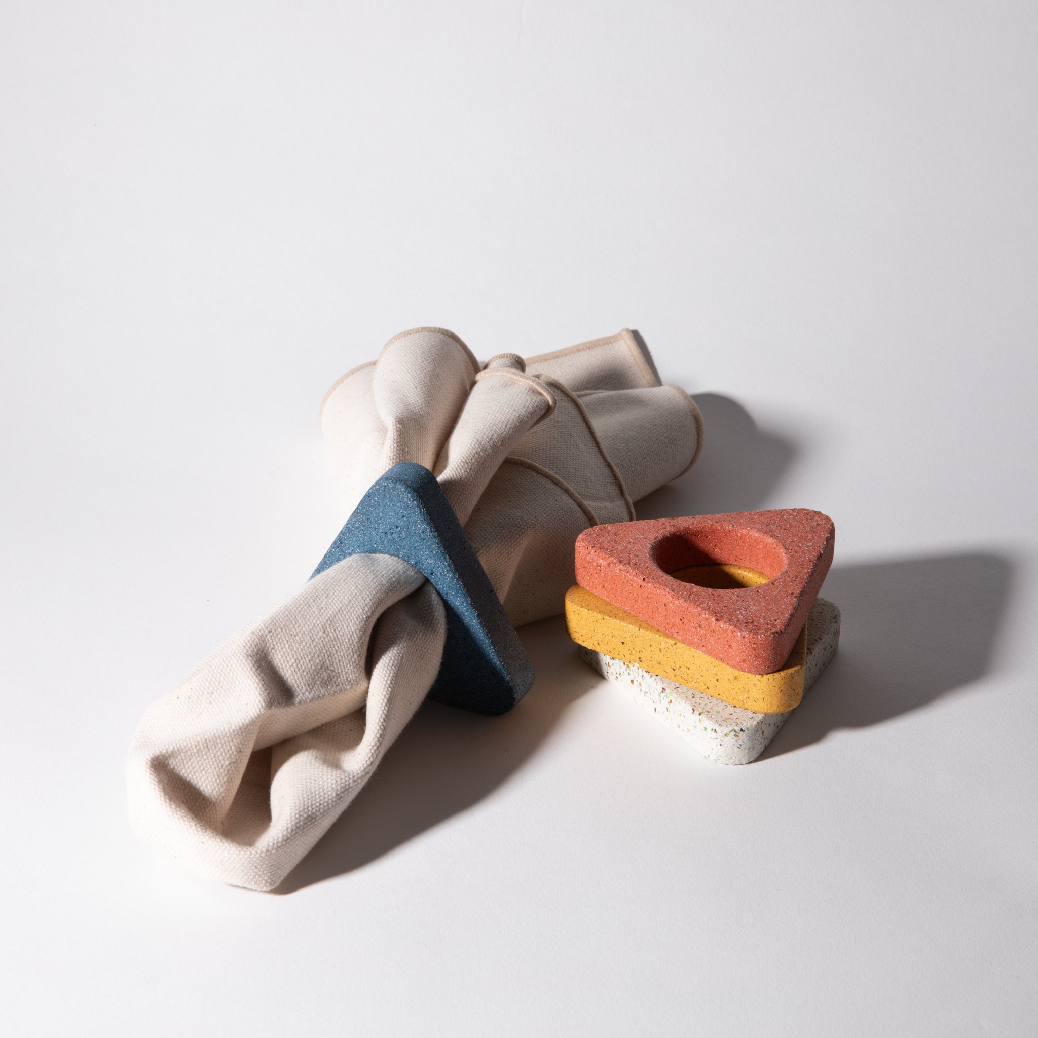 Napkin Ring Set | Terrazzo Primaries