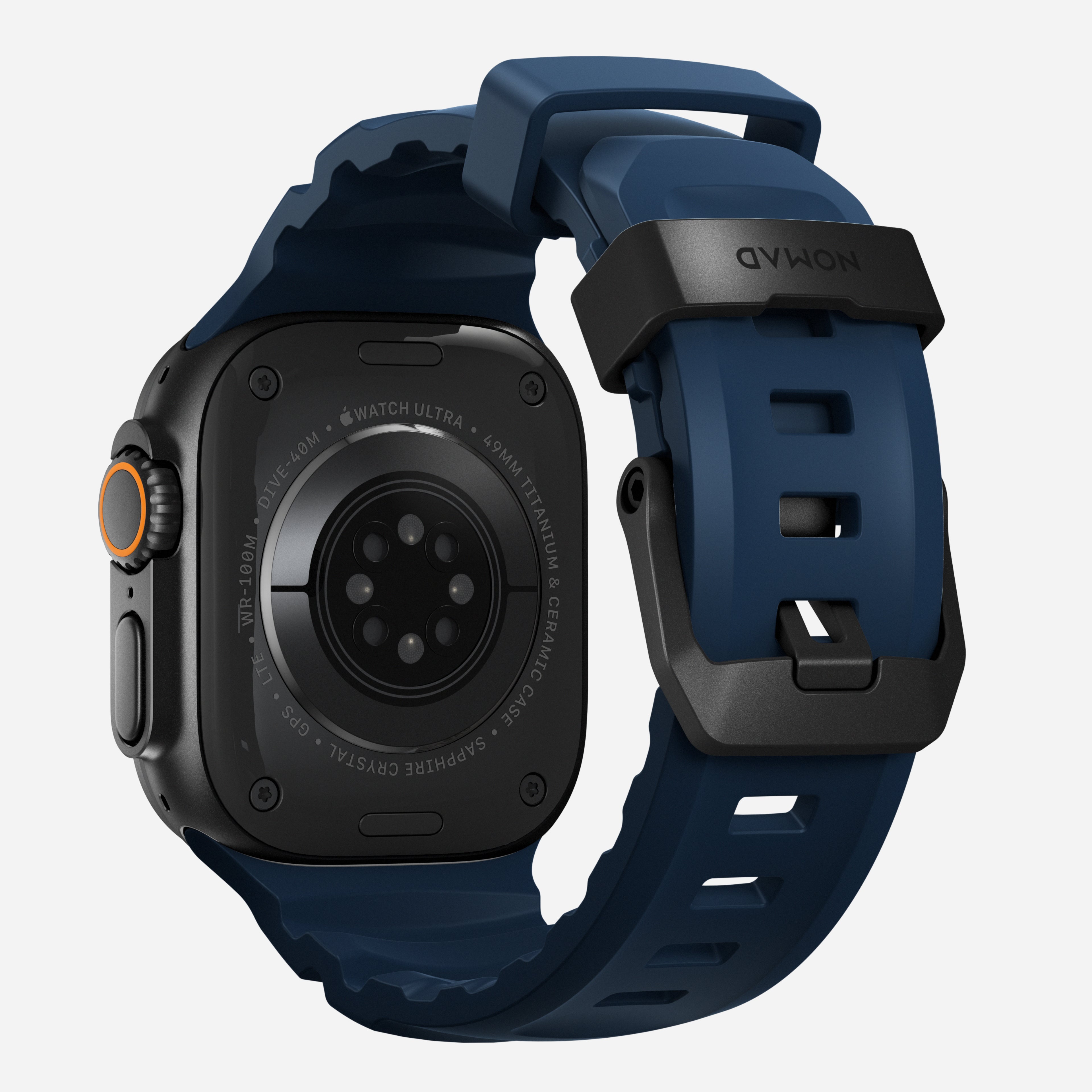 Rocky Point Band - 46mm/49mm | Atlantic | Black Hardware
