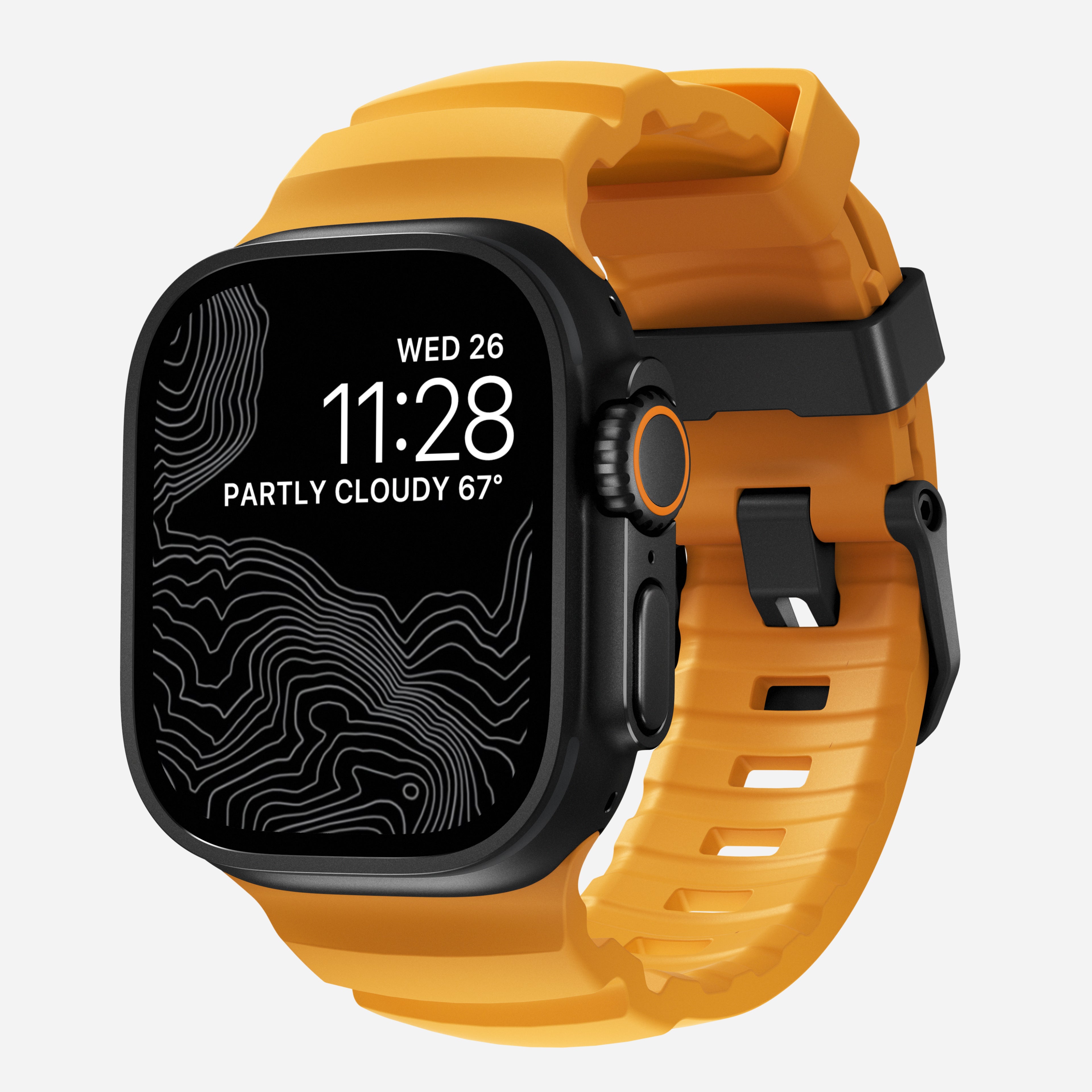 Rocky Point Band - 46mm/49mm | Sol | Black Hardware
