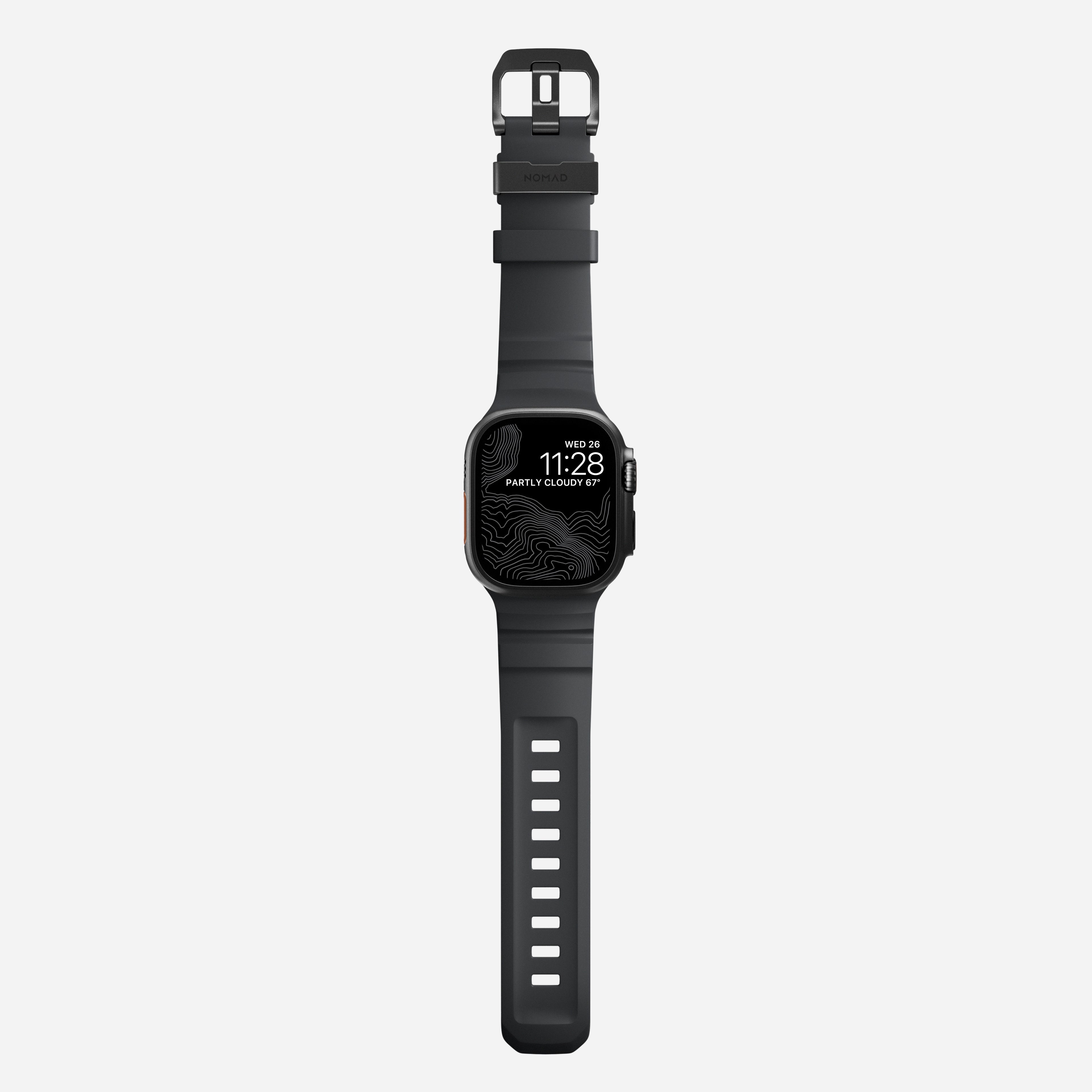 Rocky Point Band - 46mm/49mm | Storm | Black Hardware