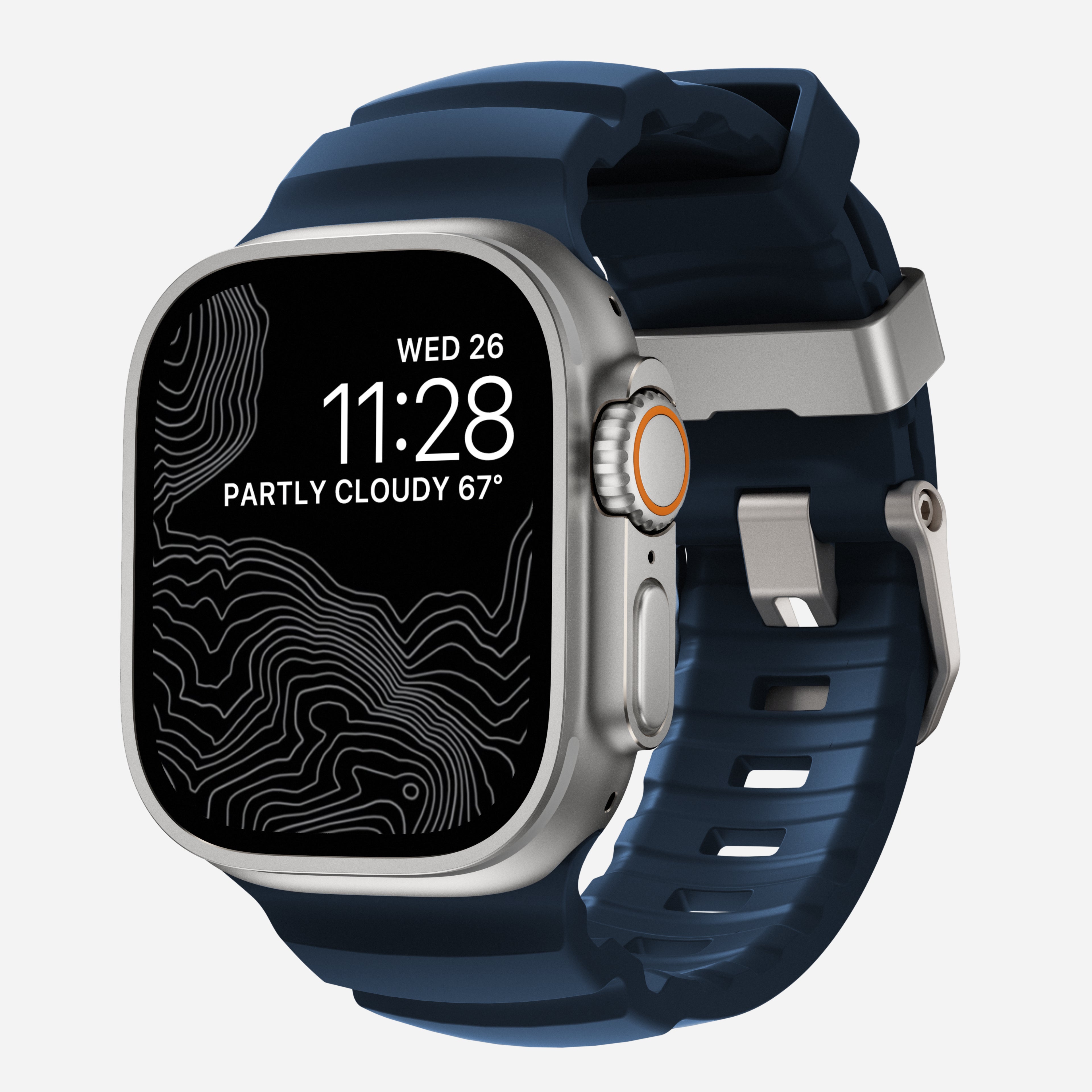 Rocky Point Band - 46mm/49mm | Atlantic | Natural Hardware
