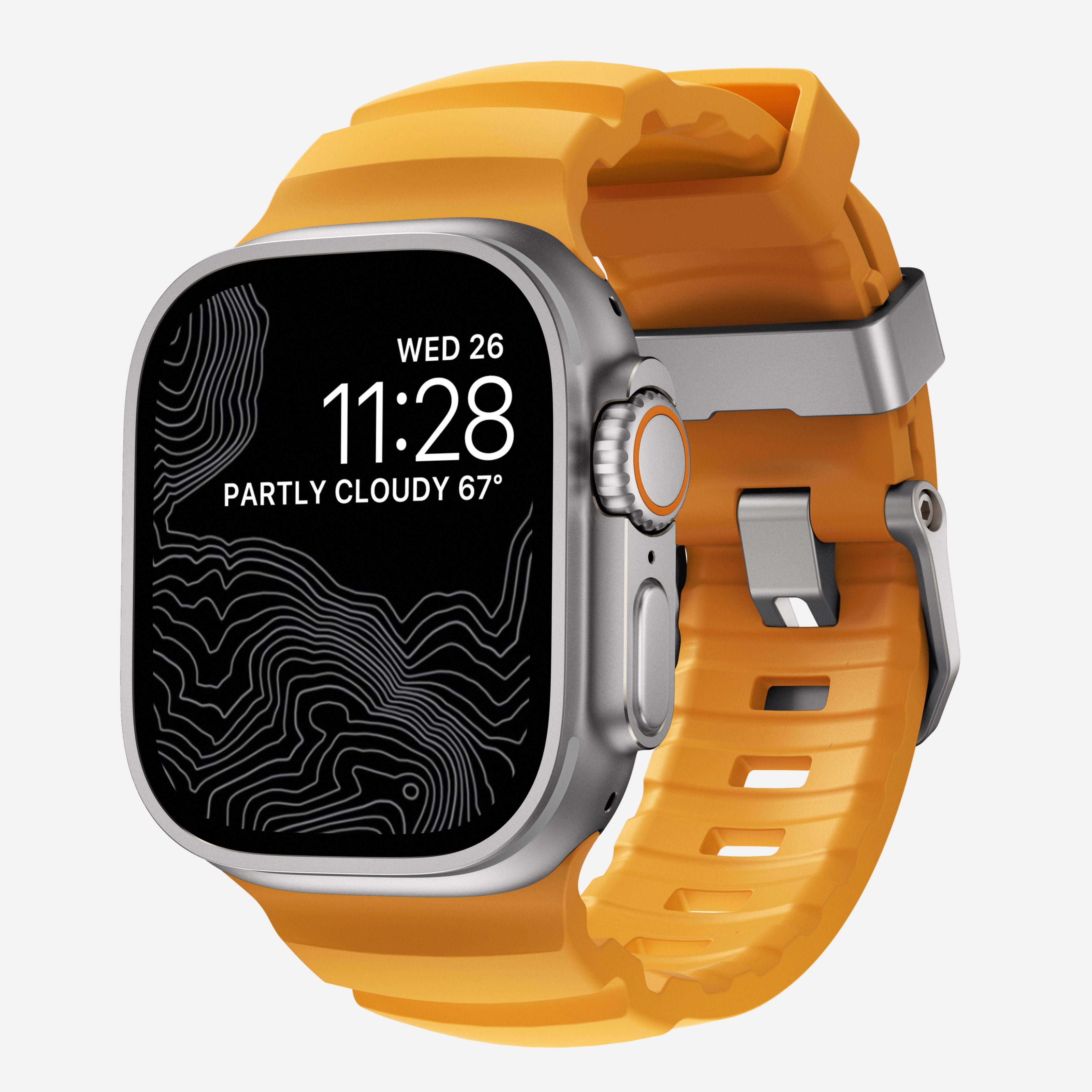 Rocky Point Band - 46mm/49mm | Sol | Natural Hardware