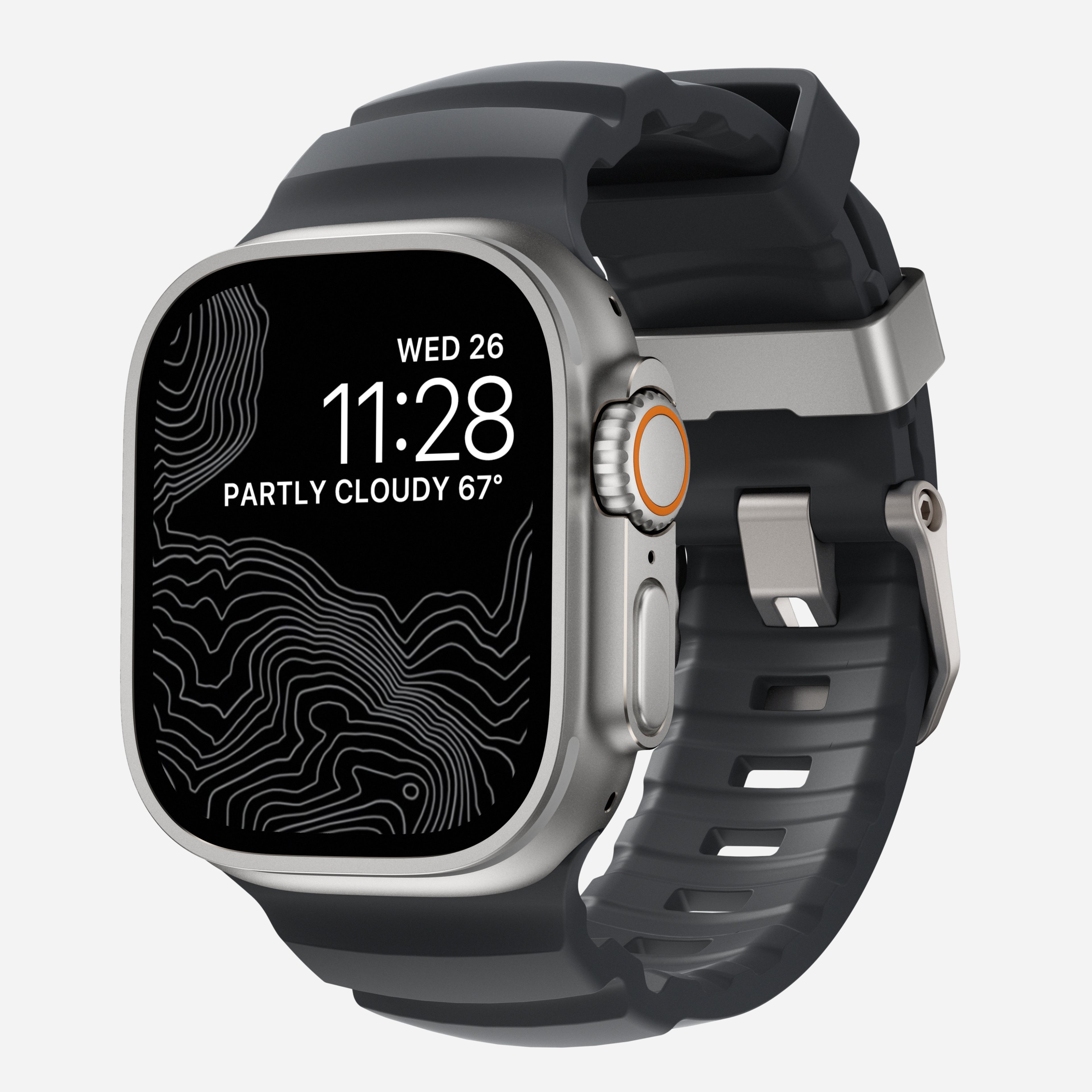 Rocky Point Band - 46mm/49mm | Storm | Natural Hardware