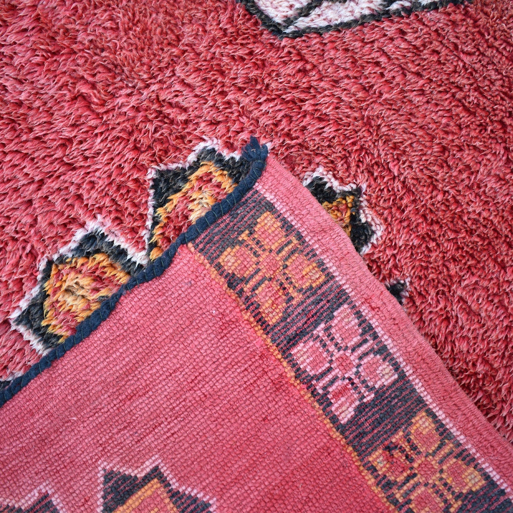 Fatna Vintage Moroccan Wool Rug  | 5'3" x 8'2"