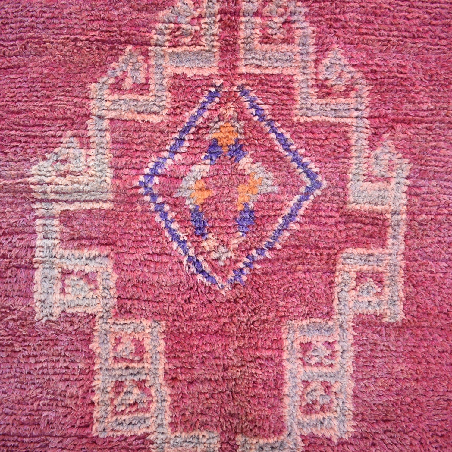 Sanaa Vintage Moroccan Wool Rug | 5'3" x 9'7"