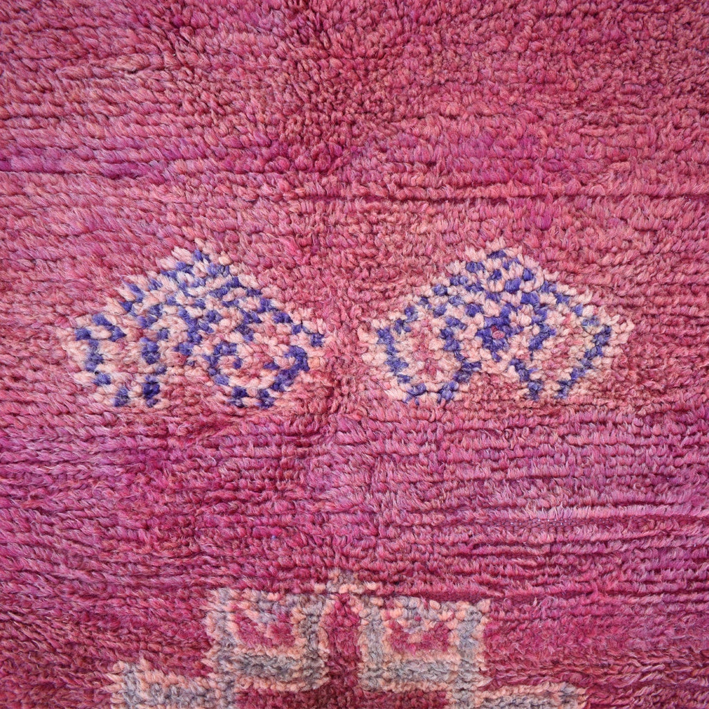 Sanaa Vintage Moroccan Wool Rug | 5'3" x 9'7"