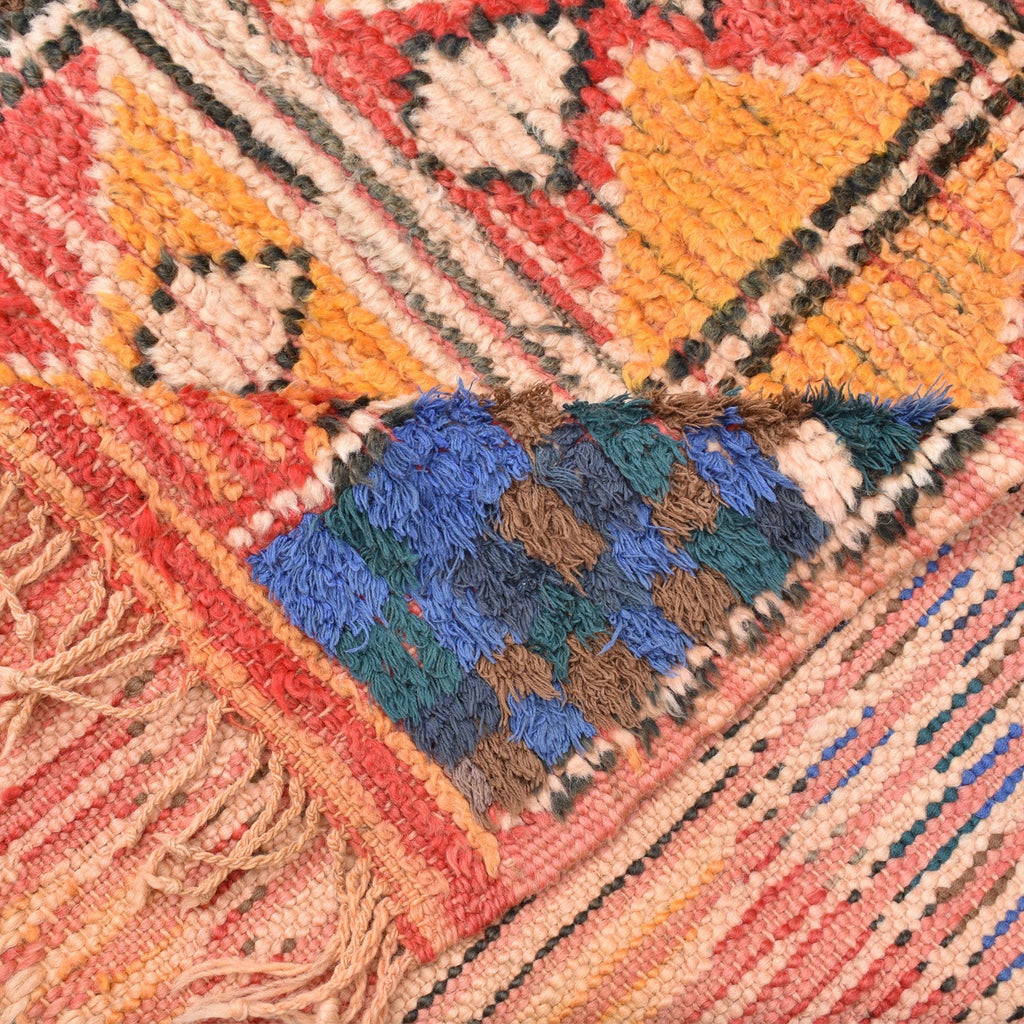 Chama Hand-Knotted Wool Moroccan Rug | 4'1" x 8'
