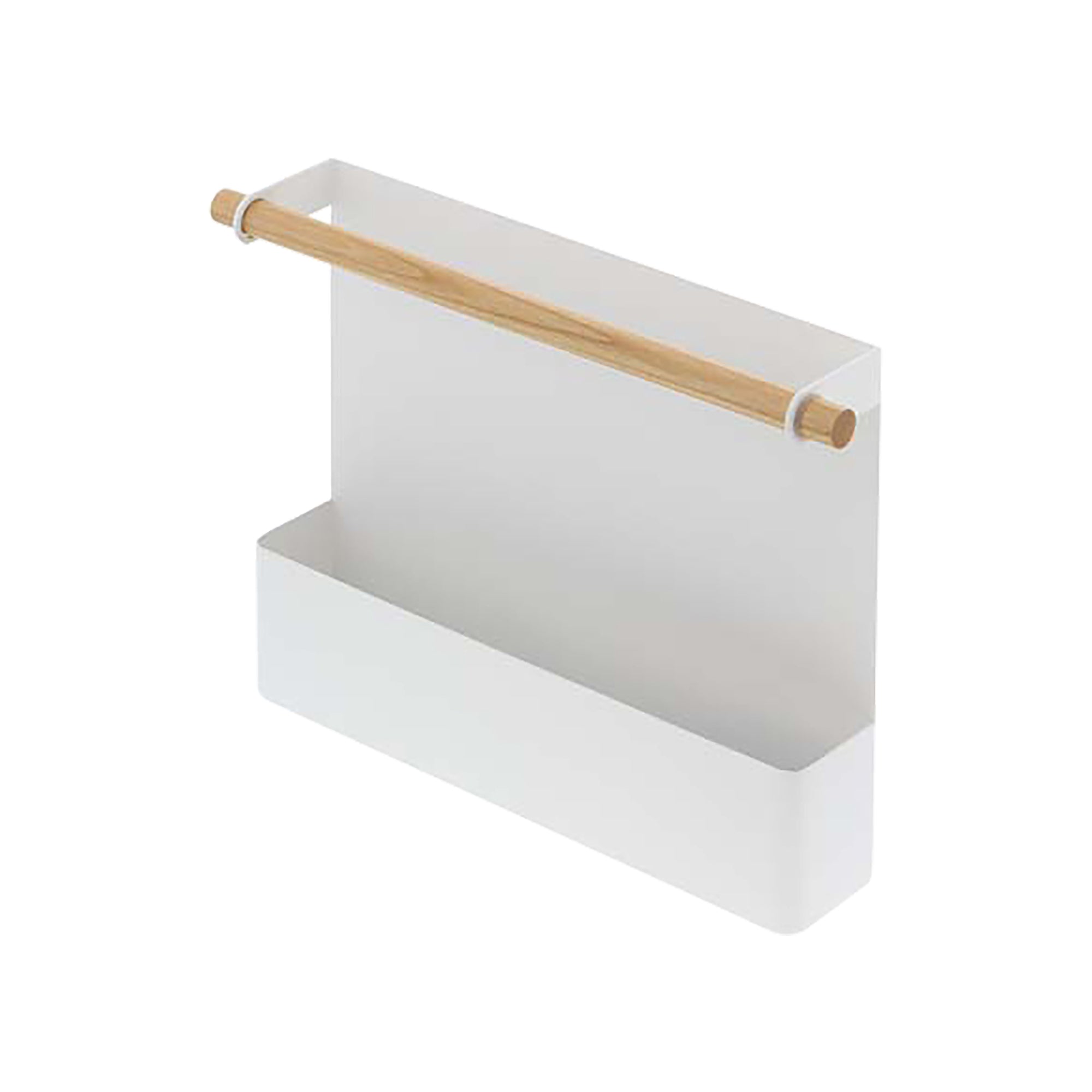 Magnetic Storage Pocket - Steel + Wood