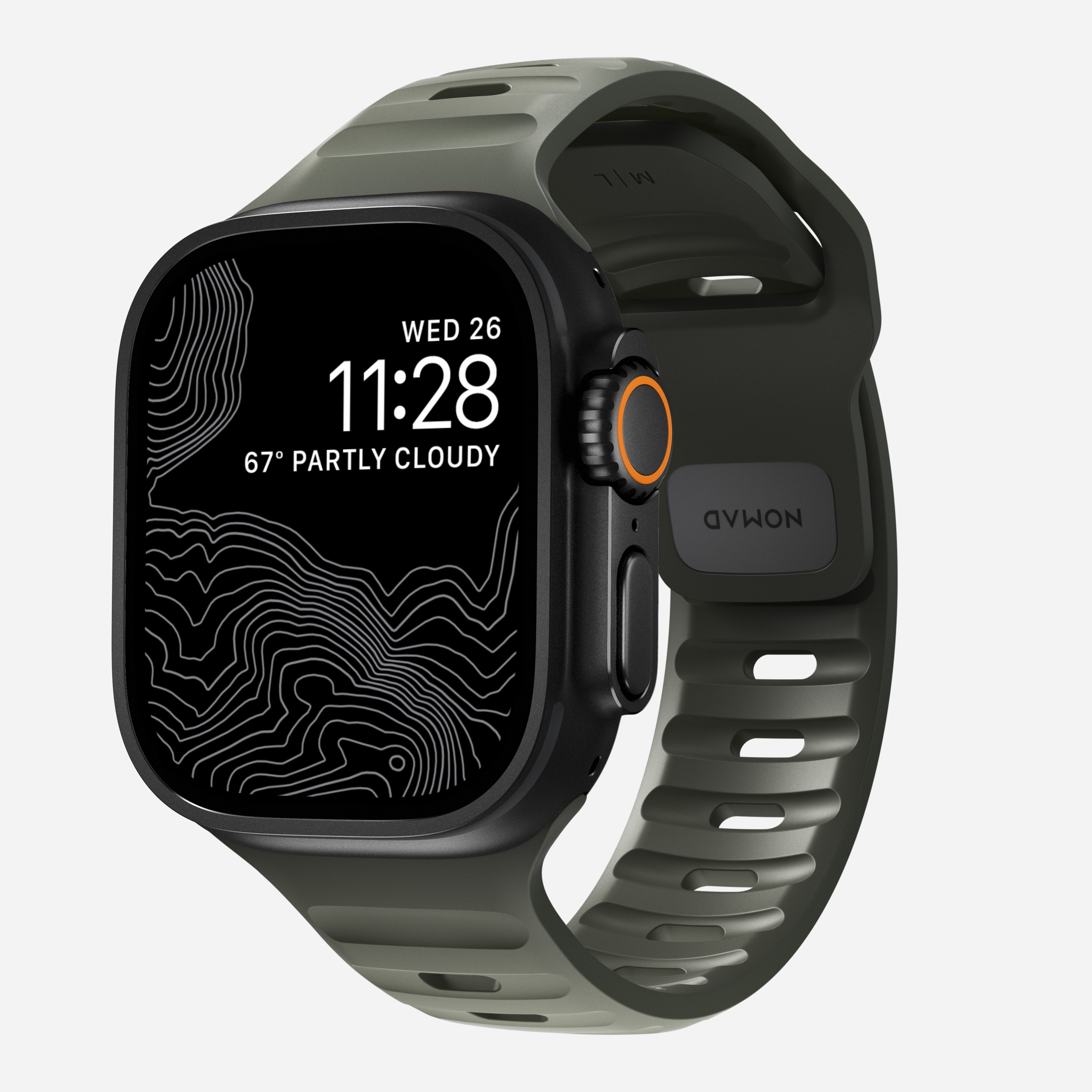 Sport Band - 46mm/49mm | Ash Green