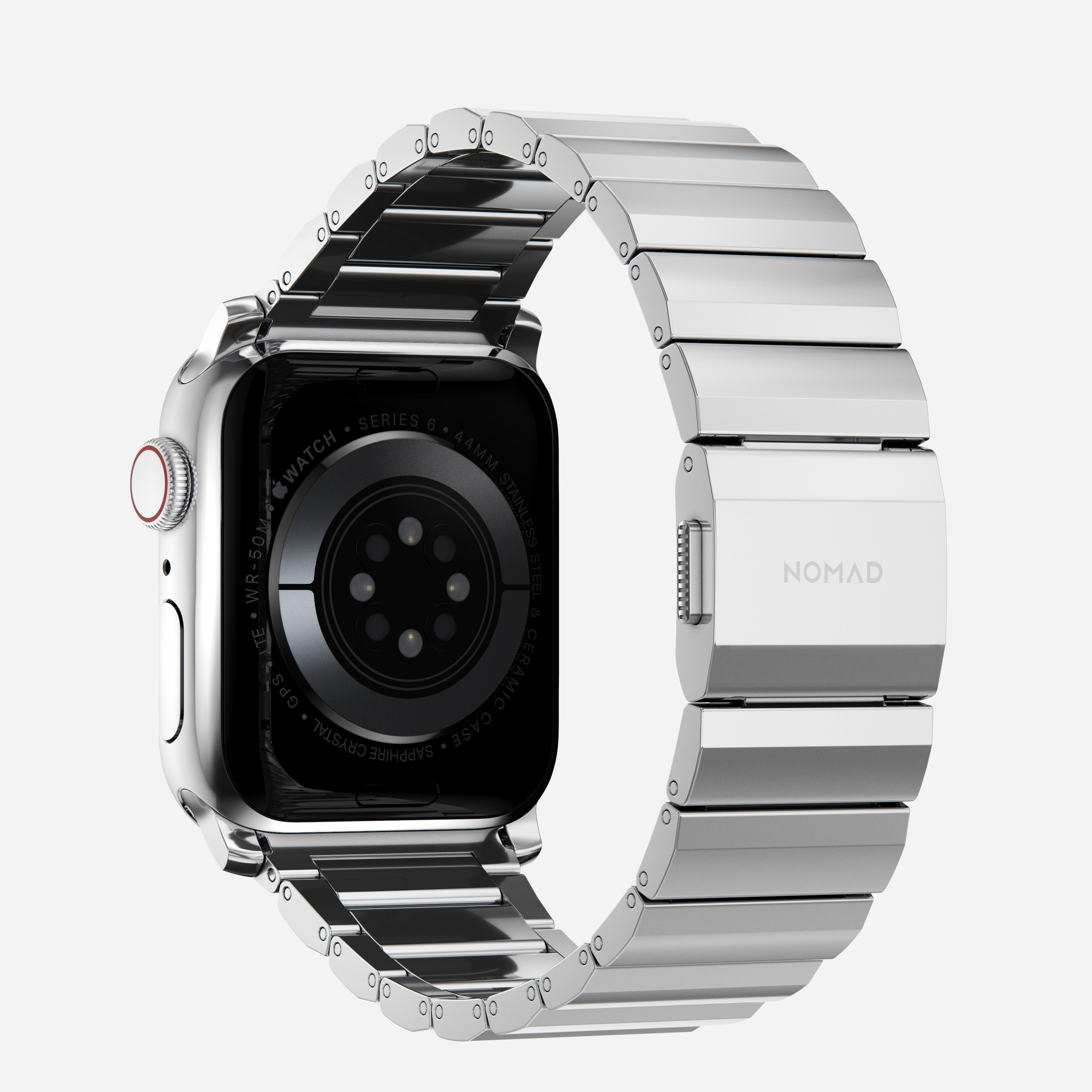 Steel Band - 46mm/49mm | Silver Hardware