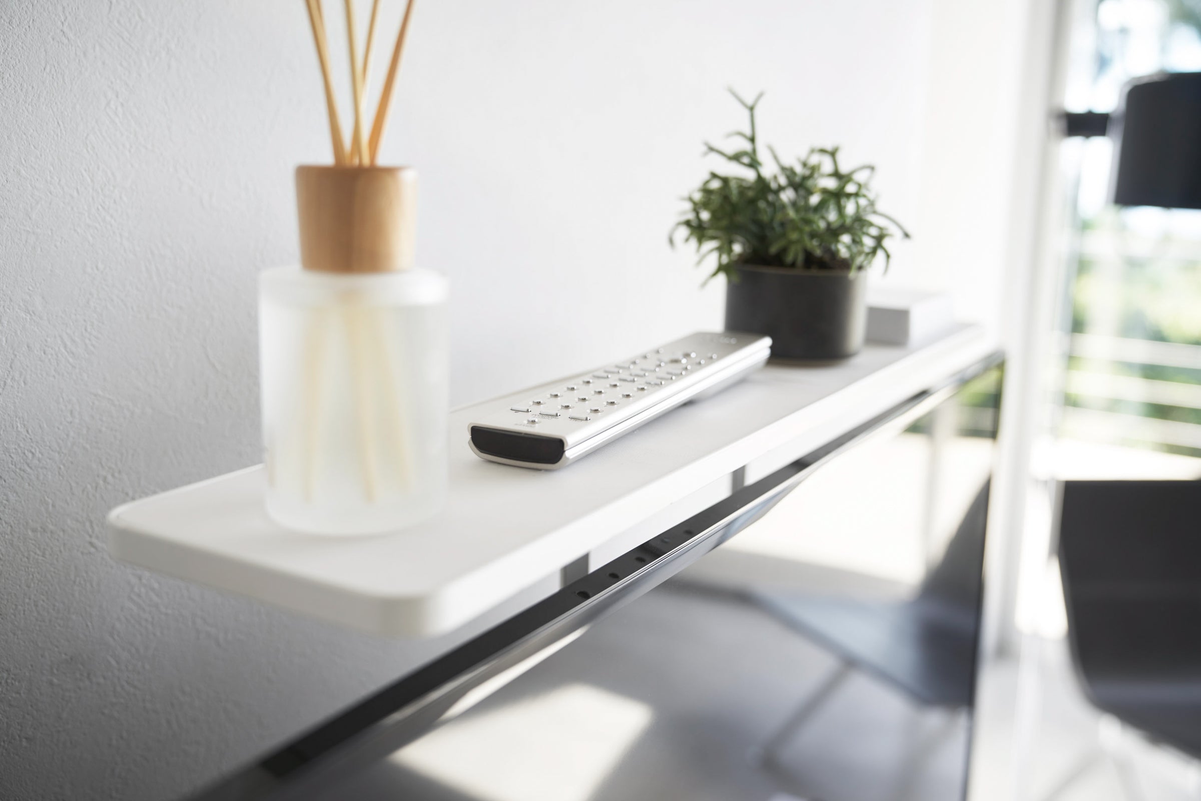VESA-Compliant TV Shelf (24" H)  - Steel