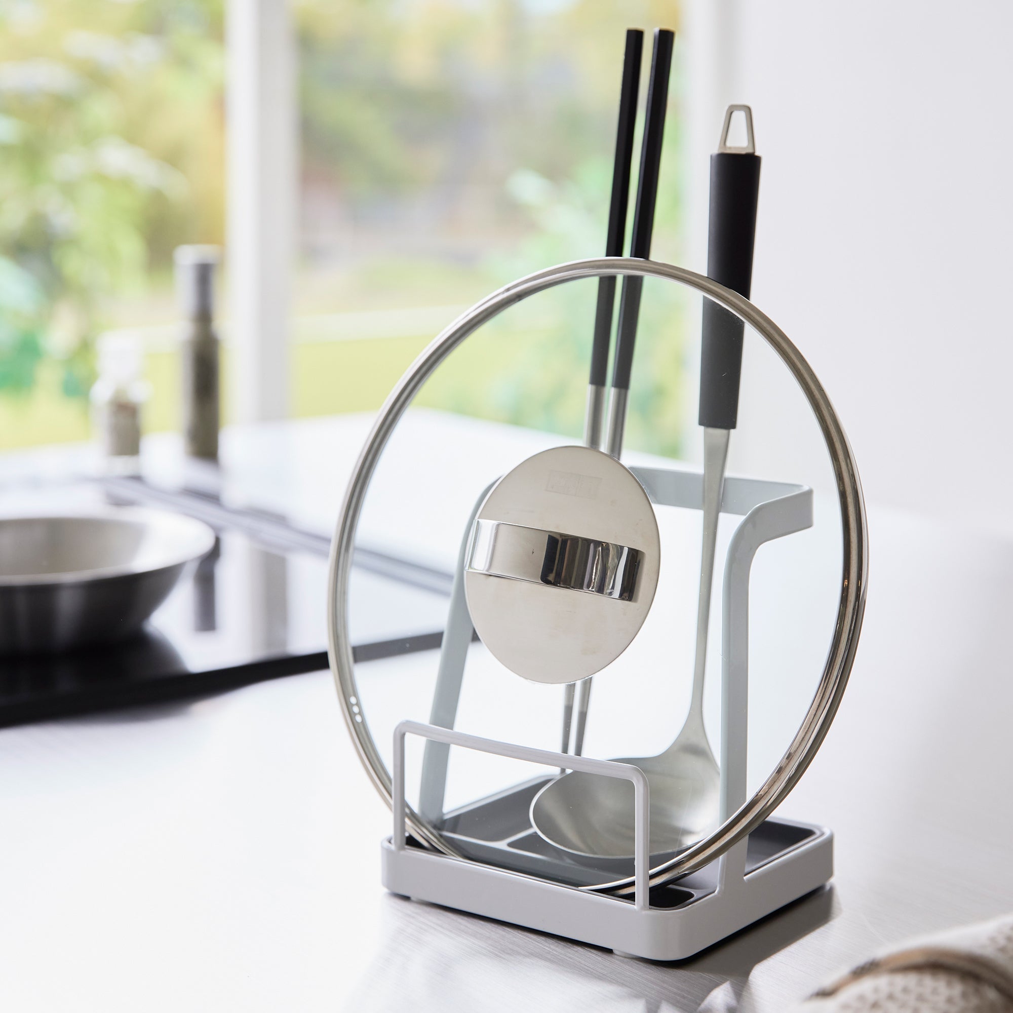 Lid & Ladle Stand - Large - Steel