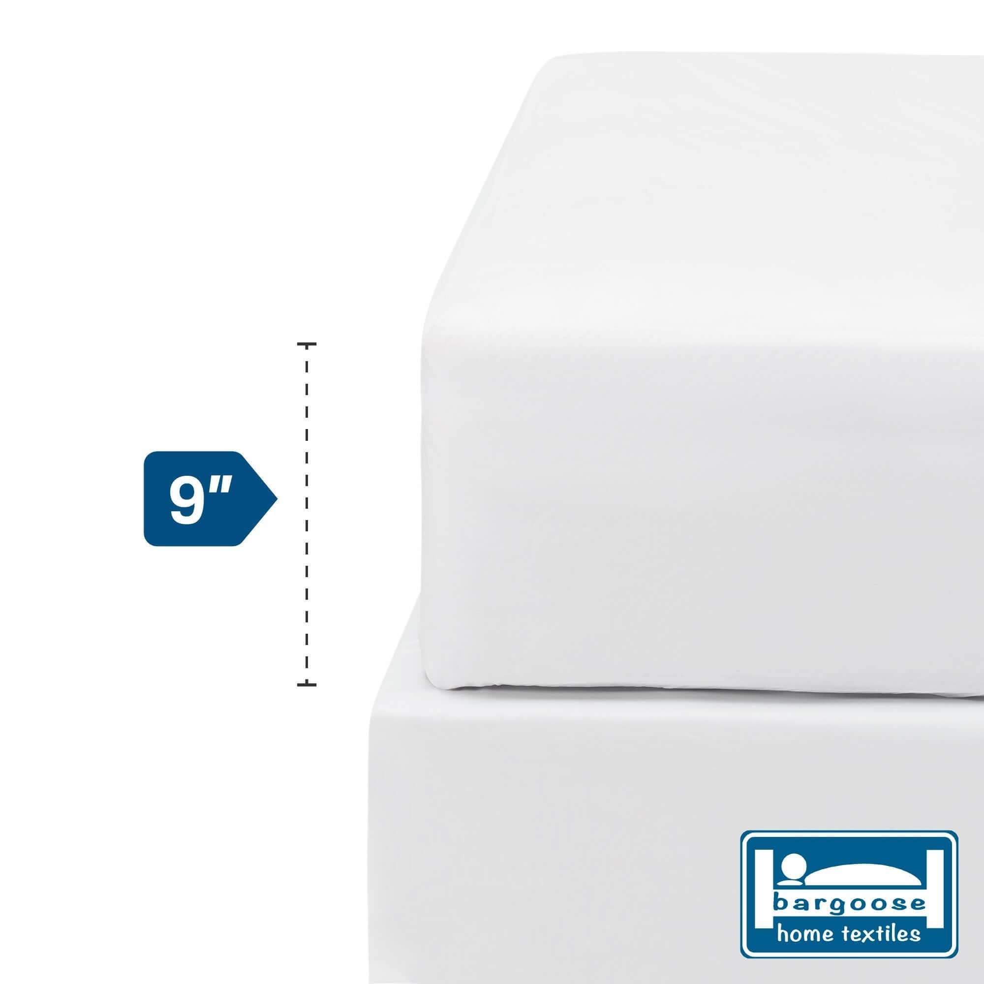 Commercial Fitted Vinyl Mattress Cover | Heavyweight 6-Gauge Protection