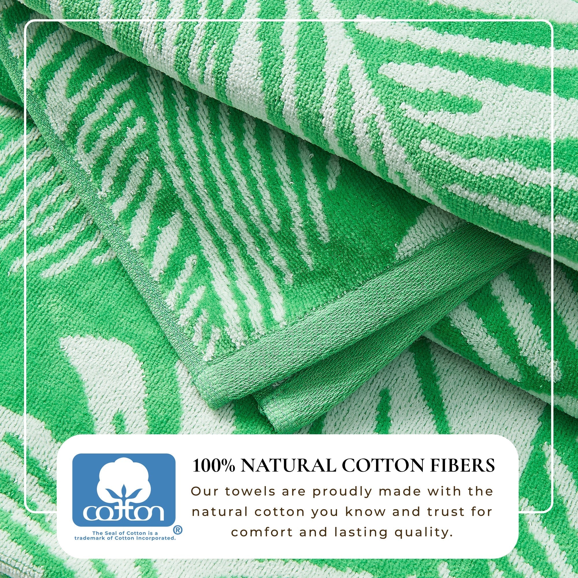 Cotton Velour Beach Towel - Maui Collection
