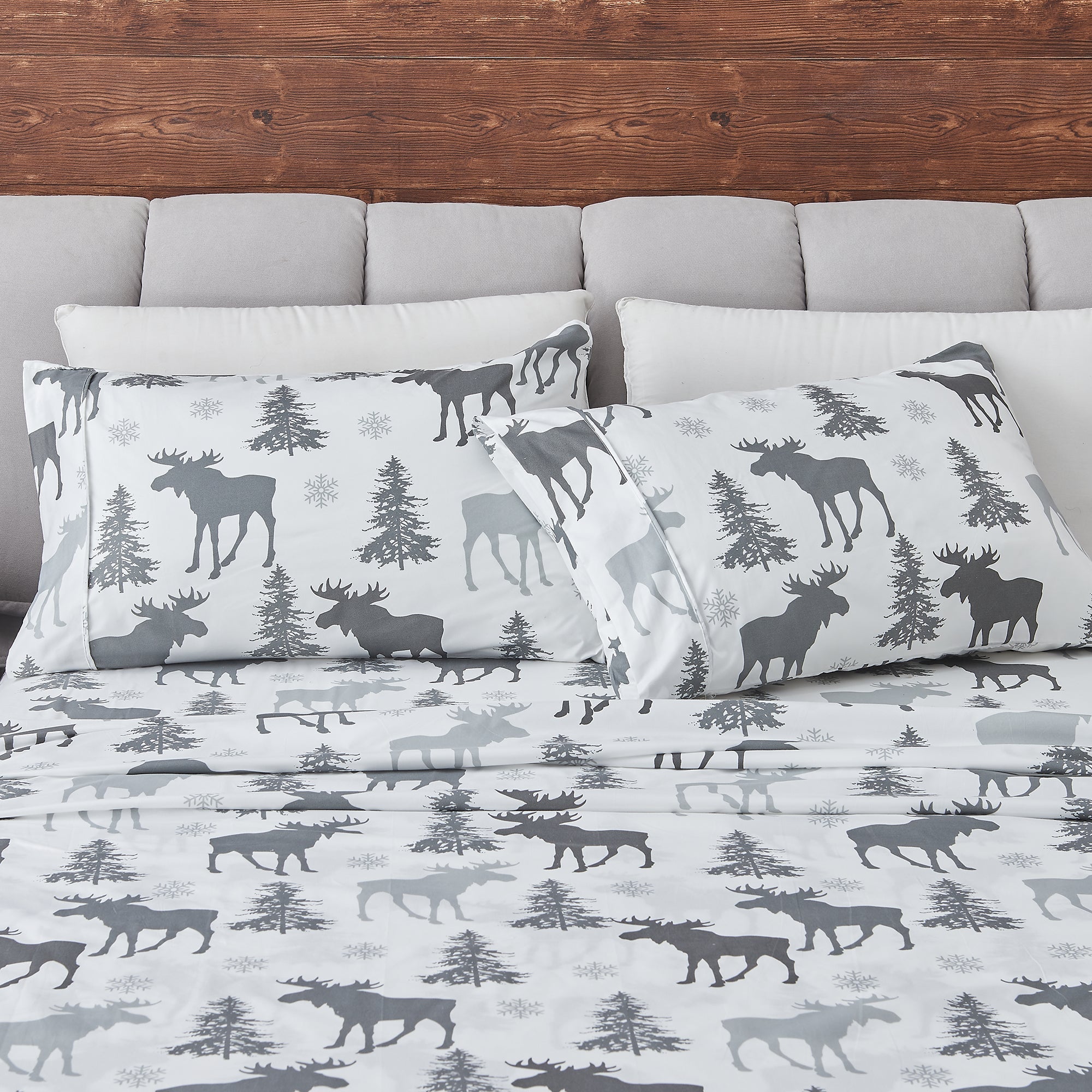 Lodge Printed Sheet Set - Mountain Ridge Collection