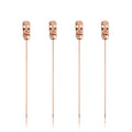 Pacific Tiki Cocktail Picks in Copper Set of 4
