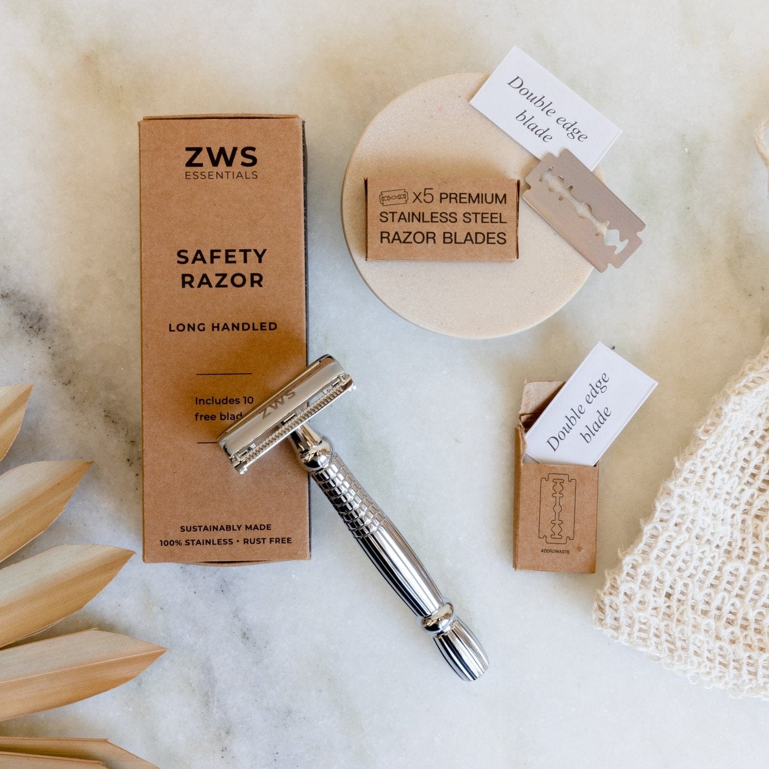 Zero Waste Razor Replacement Blades